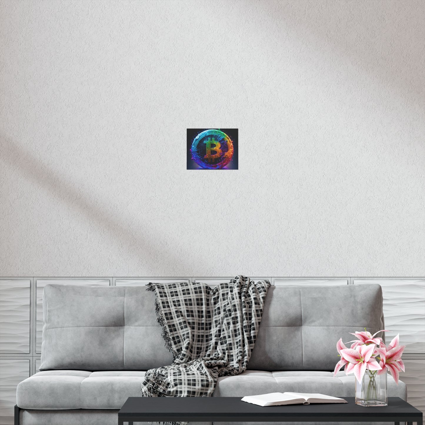 21 Million Colors of Bitcoin Poster