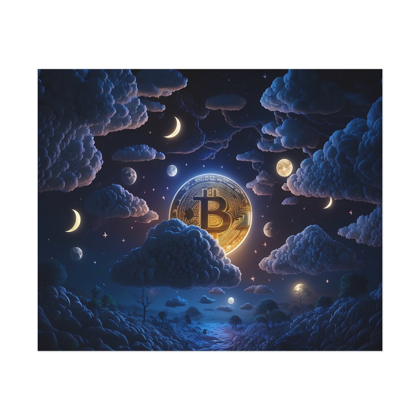 Dreaming of Bitcoin Poster