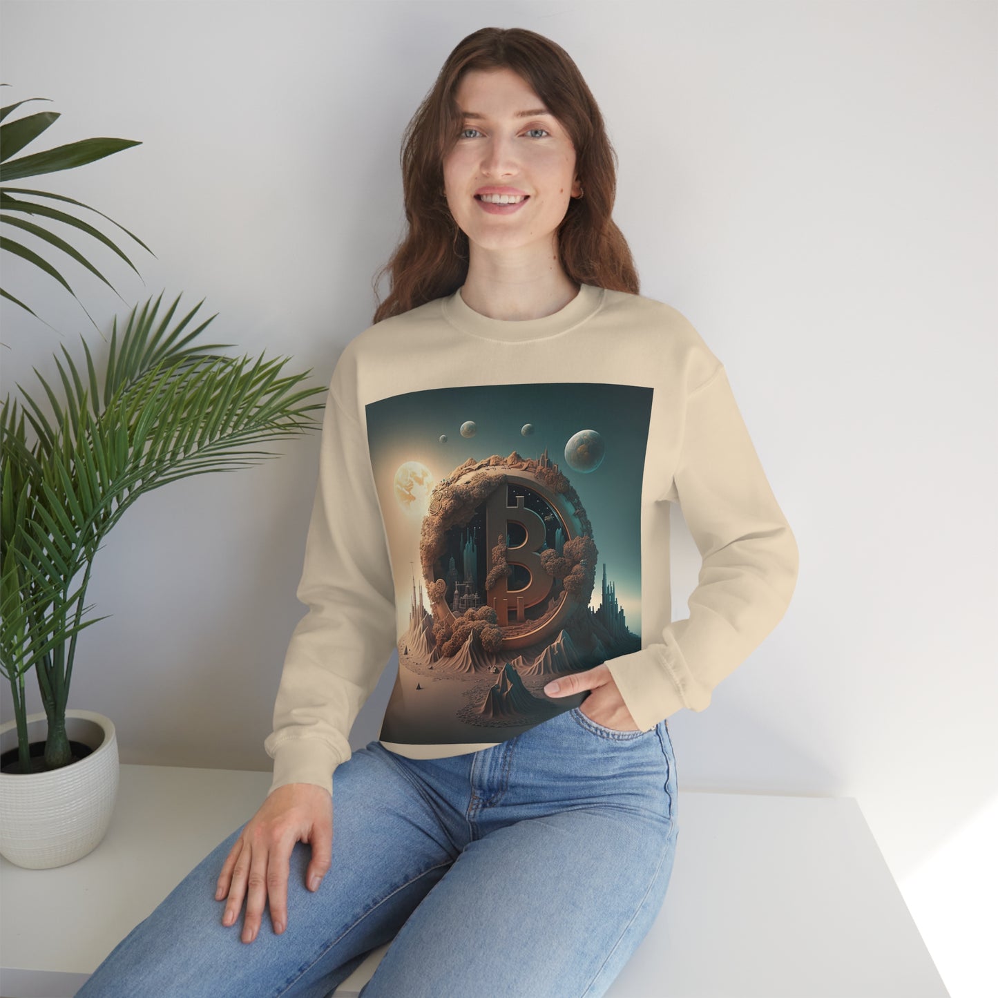 4th Globe of Bitcoin Sweater