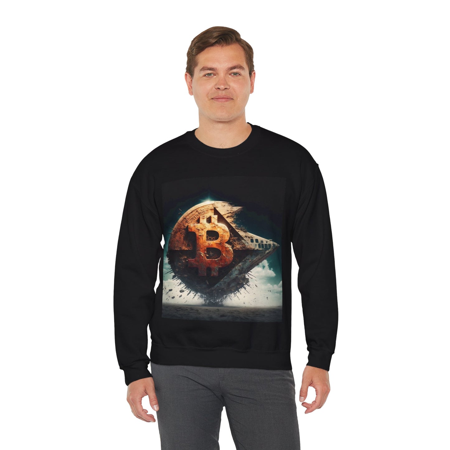 Bitcoin Starship Sweater