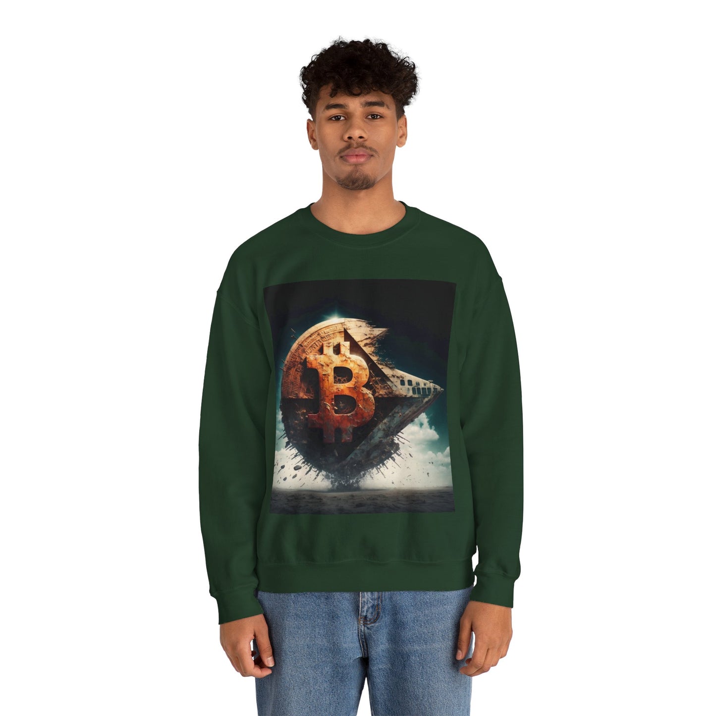Bitcoin Starship Sweater