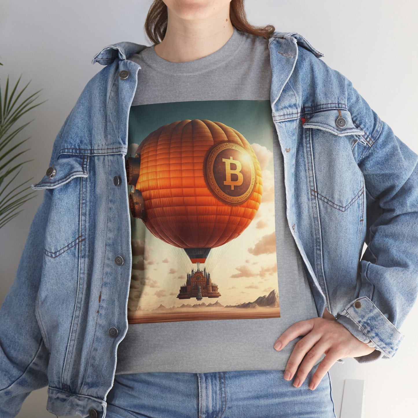 Bitcoin Rigid Airship Tshirt