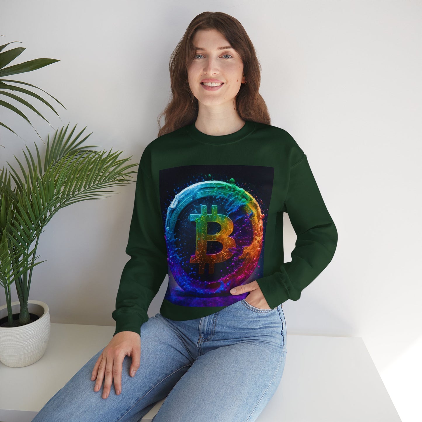 21 Million Colors of Bitcoin Sweatshirt