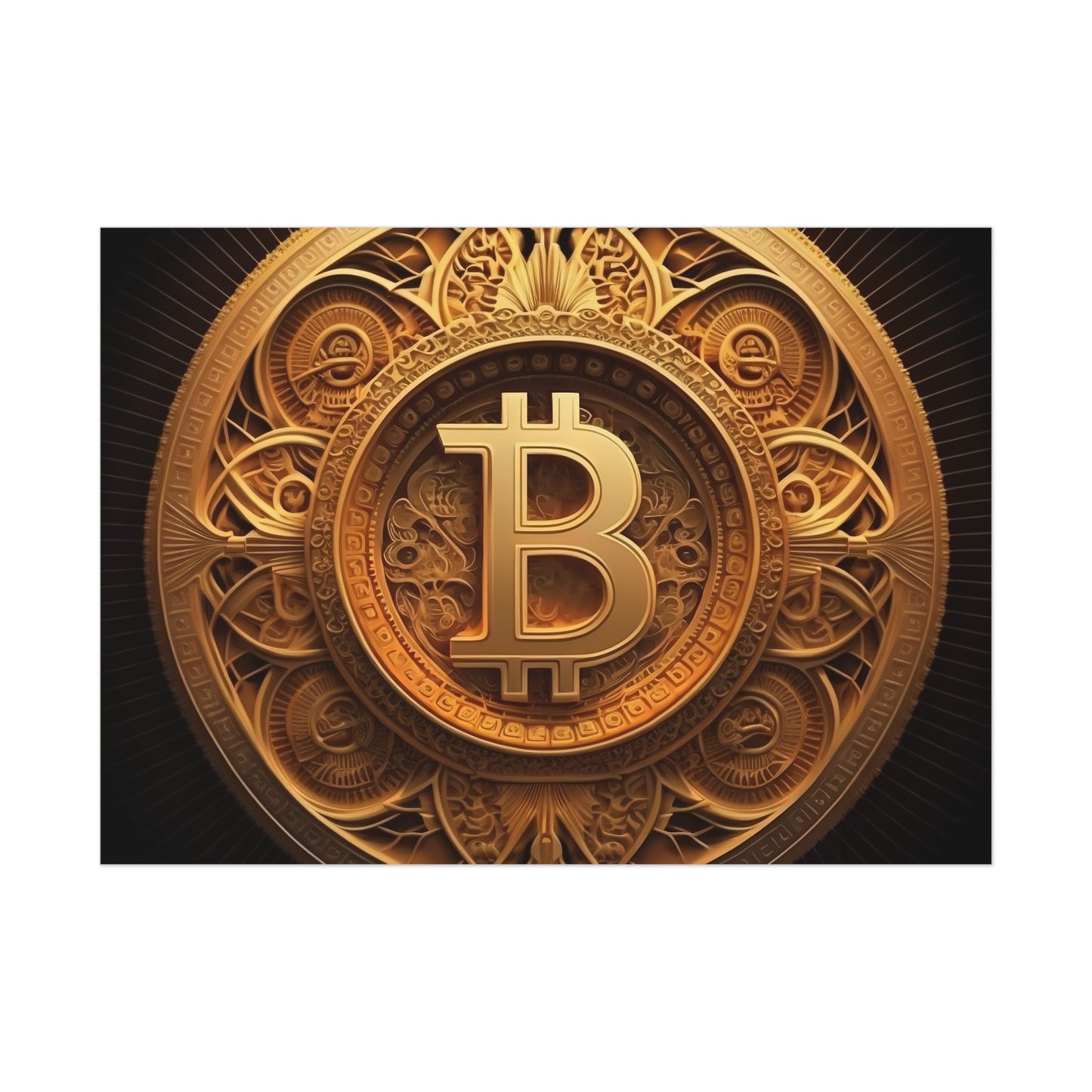 Bitcoin Shrine Poster