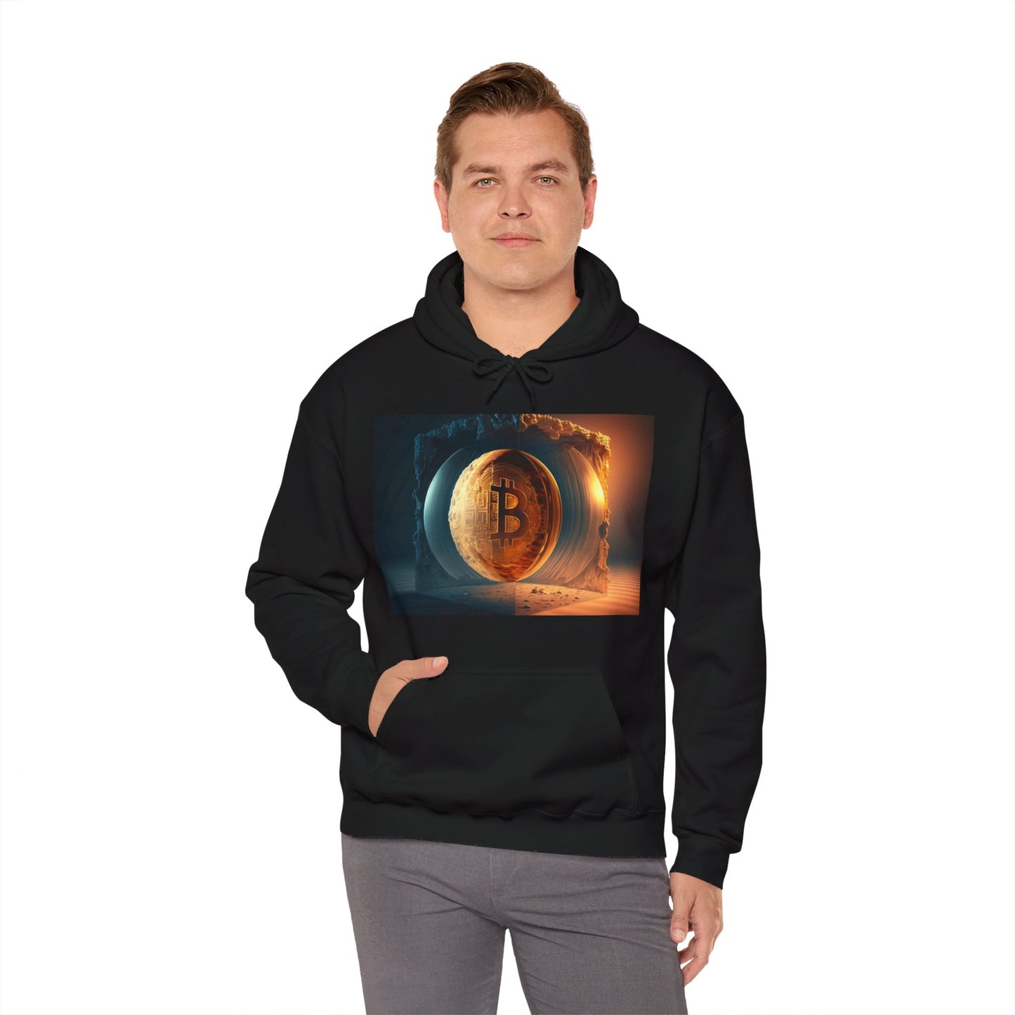 4th Dimension of Bitcoin Hoodie