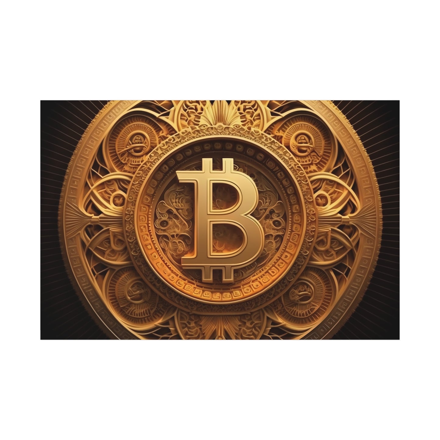 Bitcoin Shrine Poster