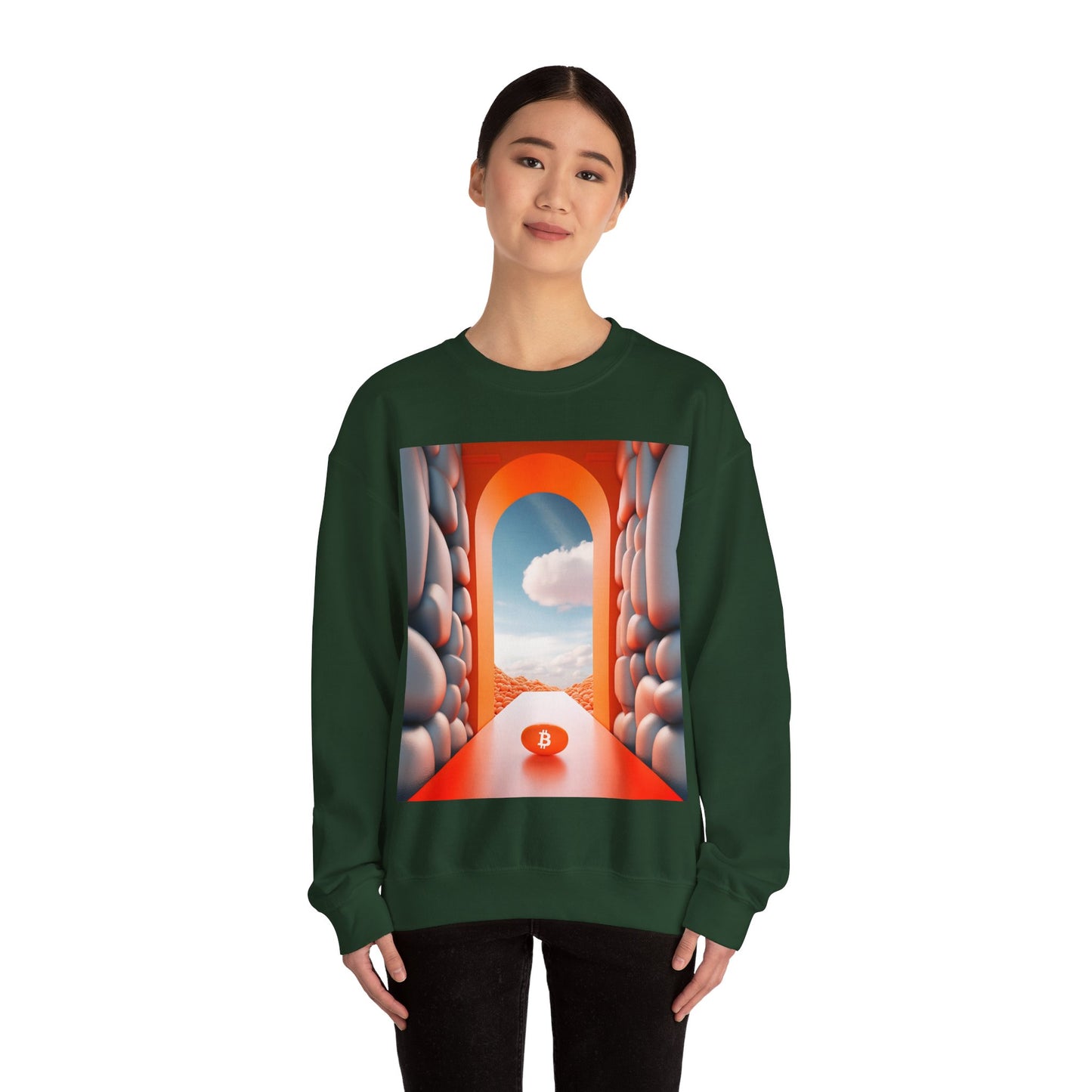 Orange Pill Archway Sweater