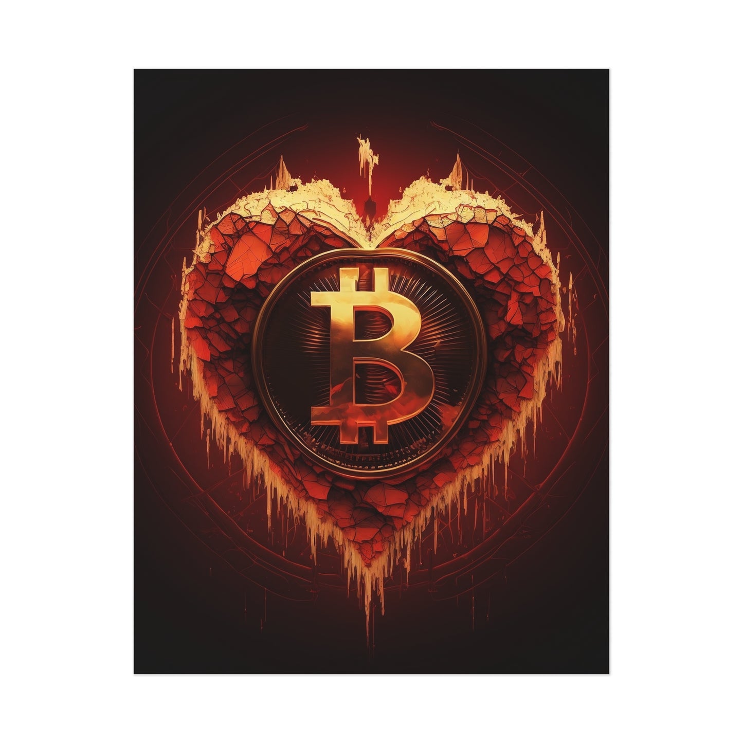 Love Bitcoin Poster