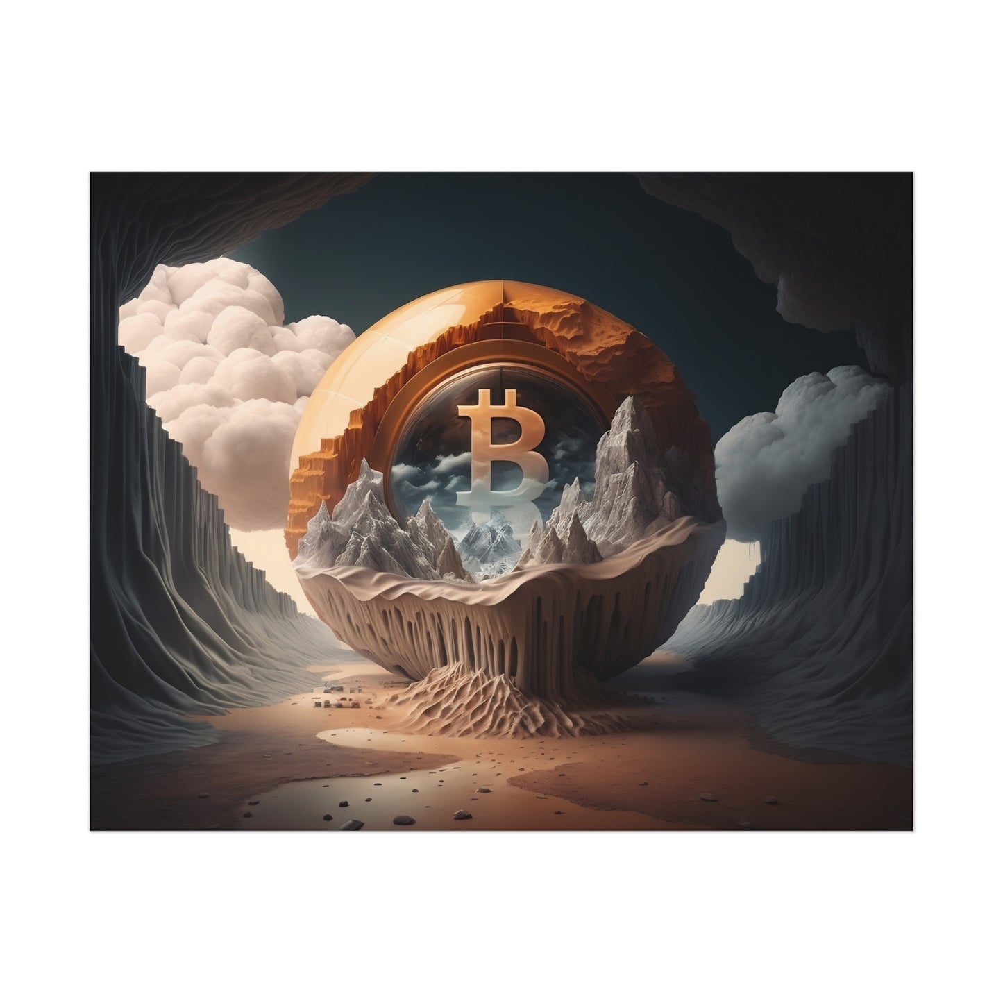 4th Orb of Bitcoin Poster