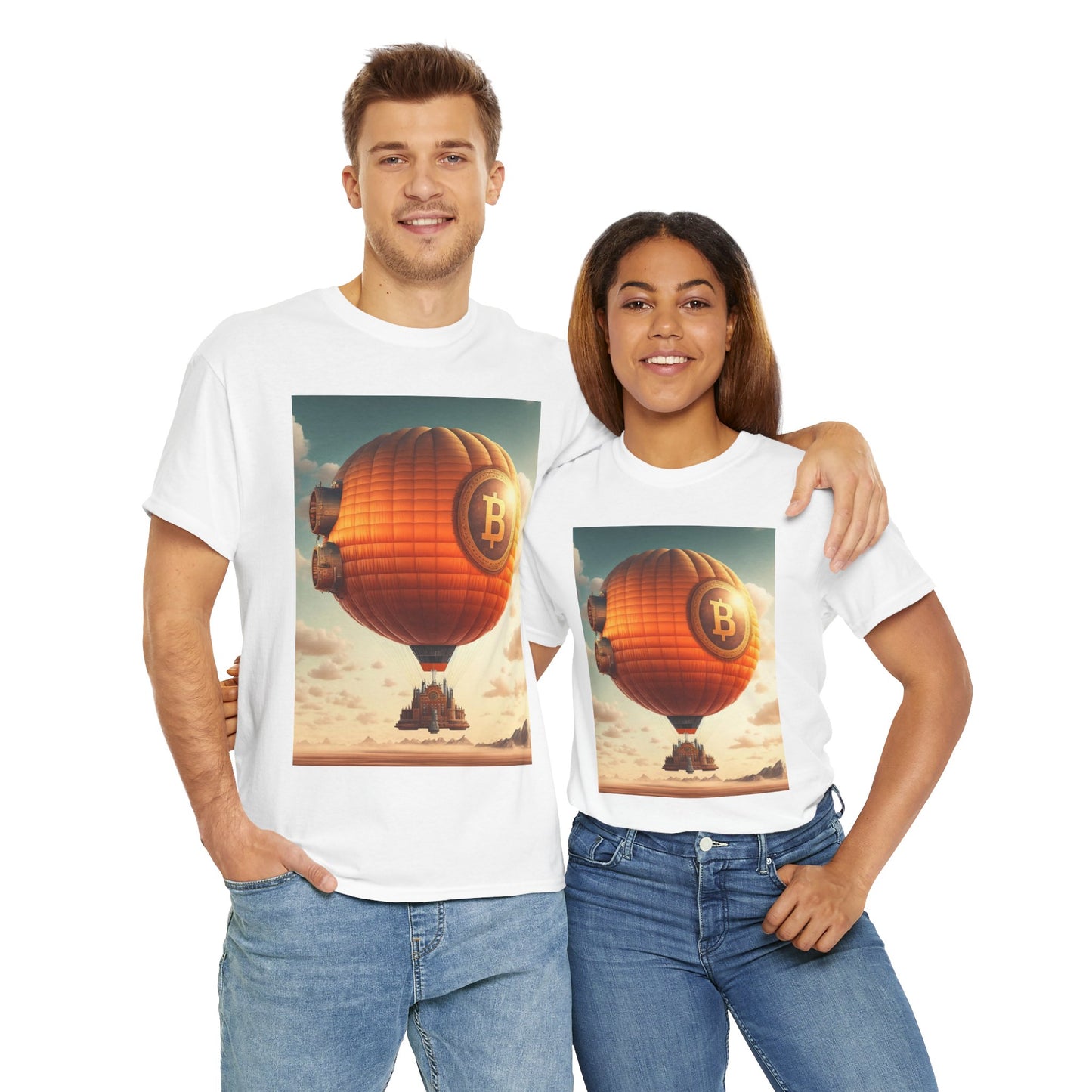 Bitcoin Rigid Airship Tshirt