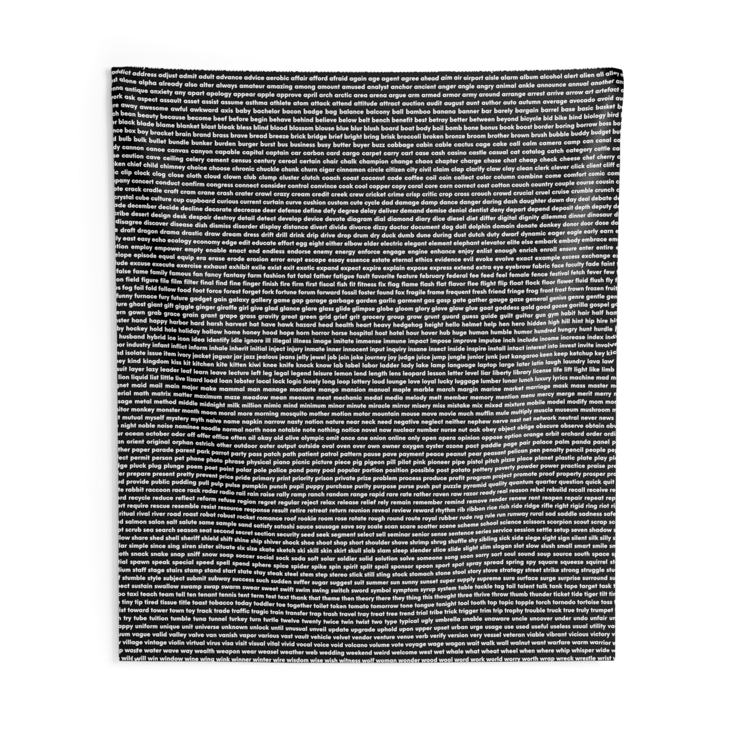 BIP-39 Wall Tapestry