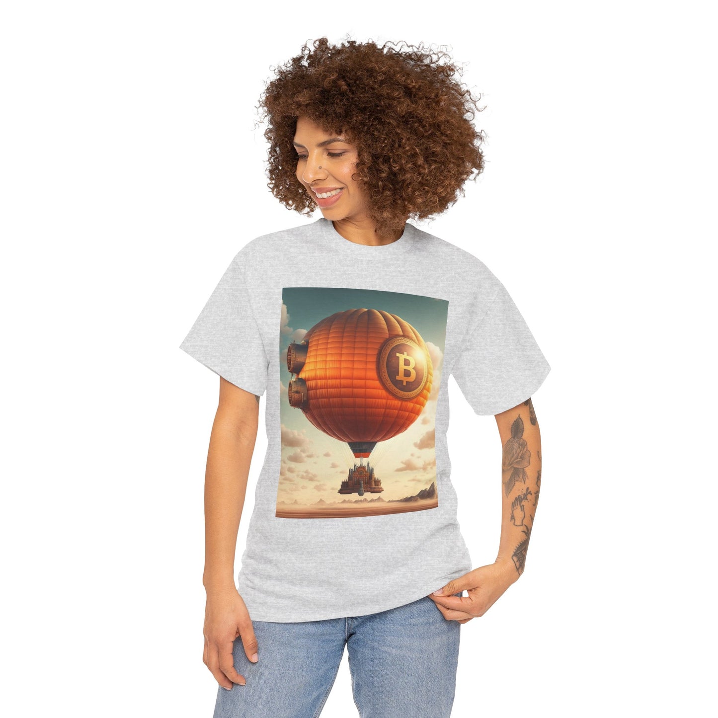 Bitcoin Rigid Airship Tshirt