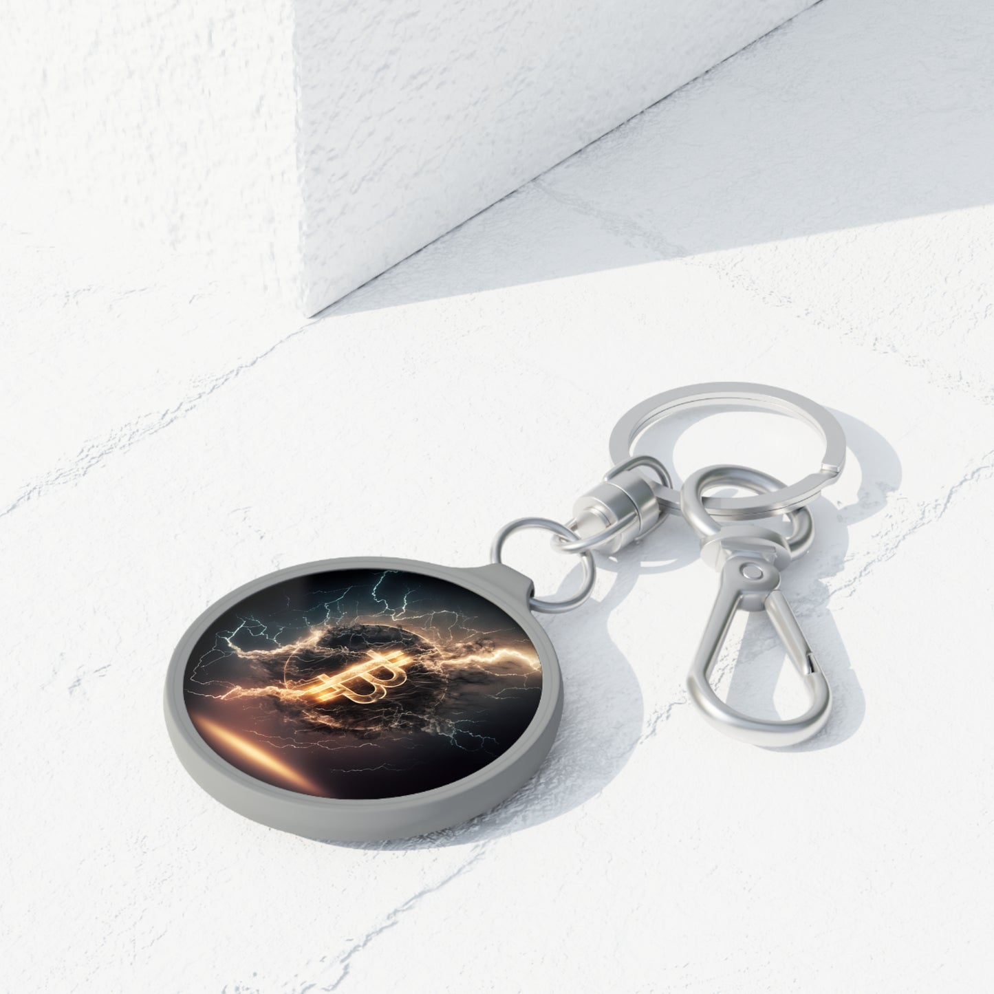 Bitcoin Lightning Keyring Tag