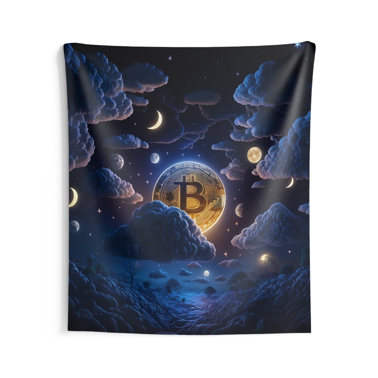 Dreaming of Bitcoin Wall Tapestry