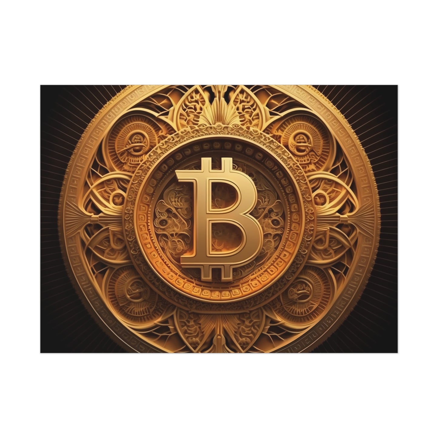 Bitcoin Shrine Poster