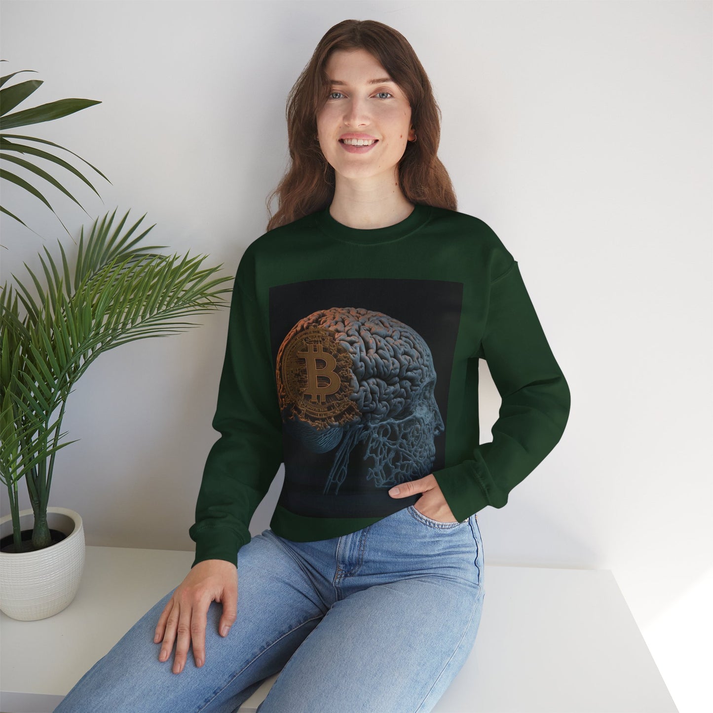 Bitcoin Brain Sweater