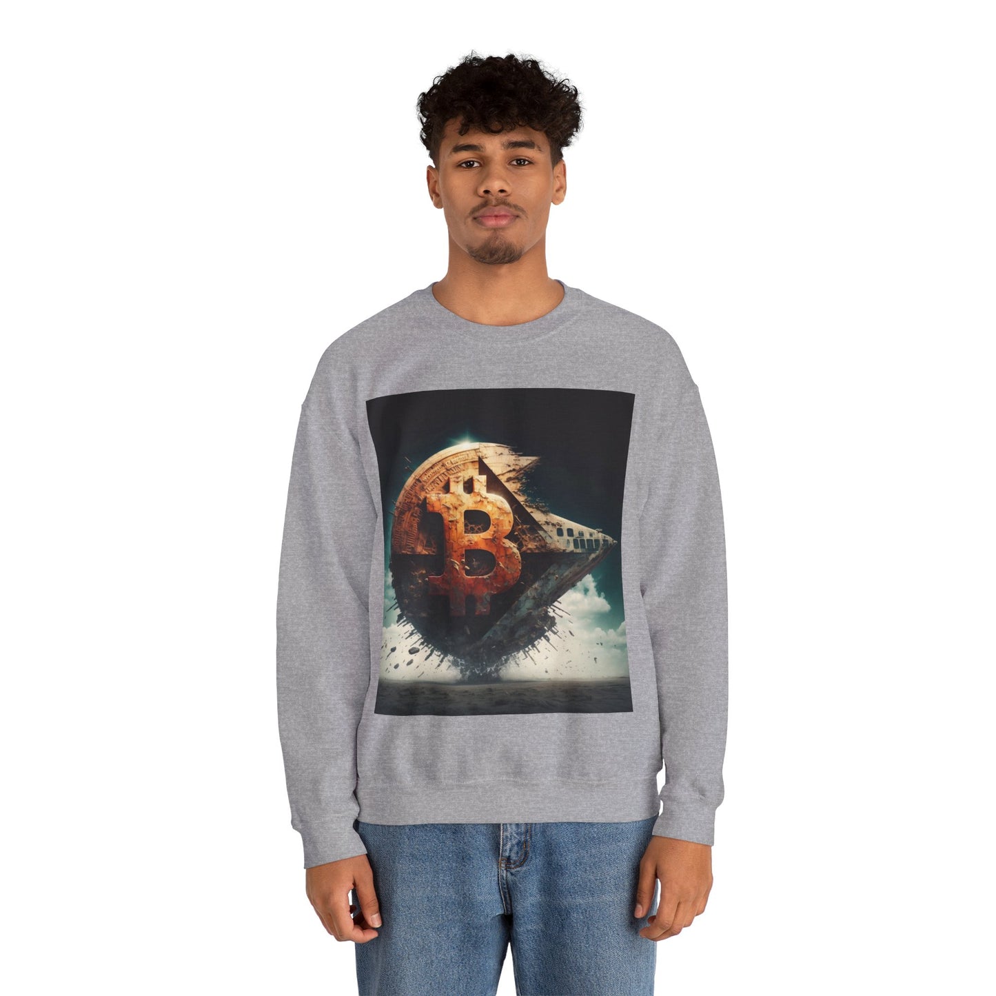 Bitcoin Starship Sweater