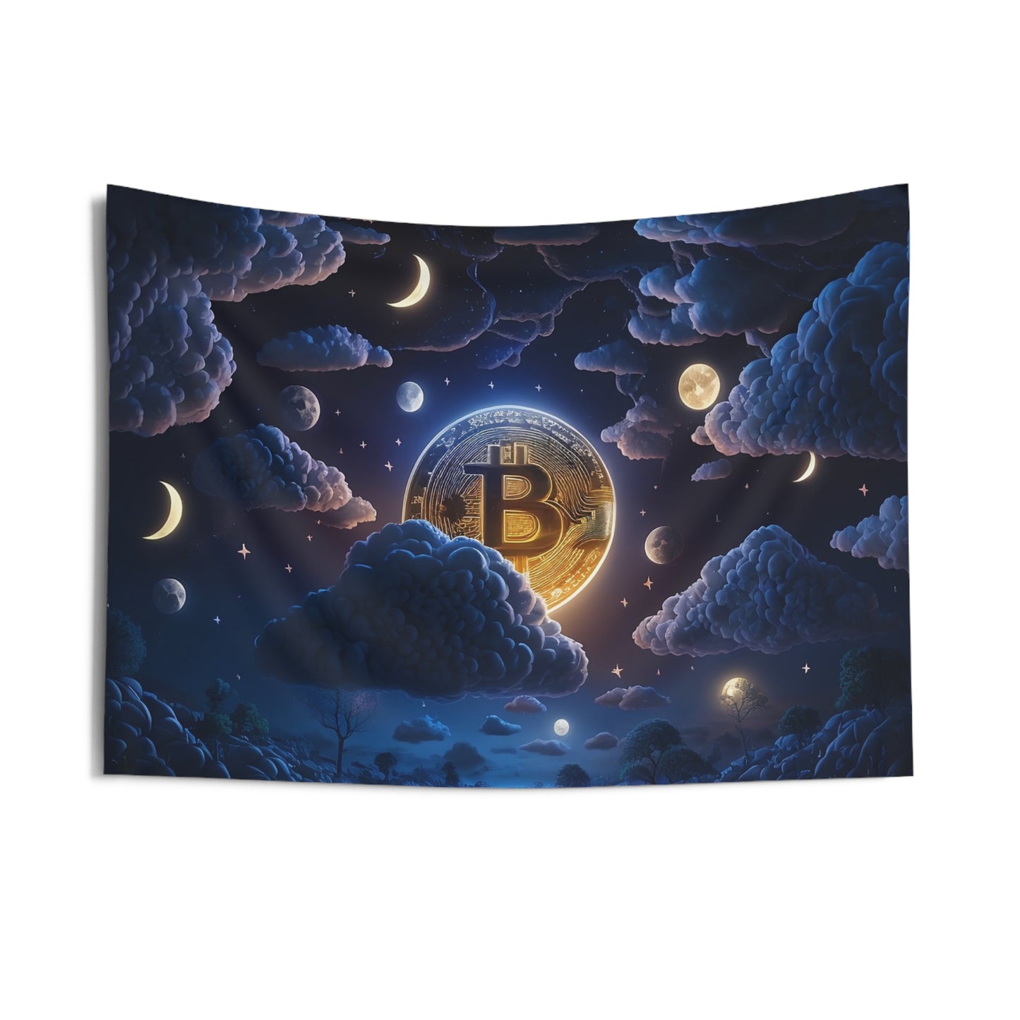 Dreaming of Bitcoin Wall Tapestry