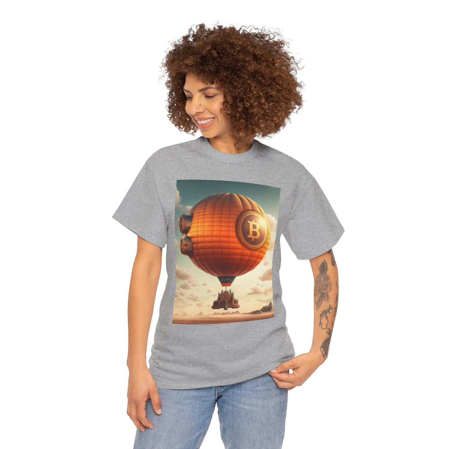 Bitcoin Rigid Airship Tshirt