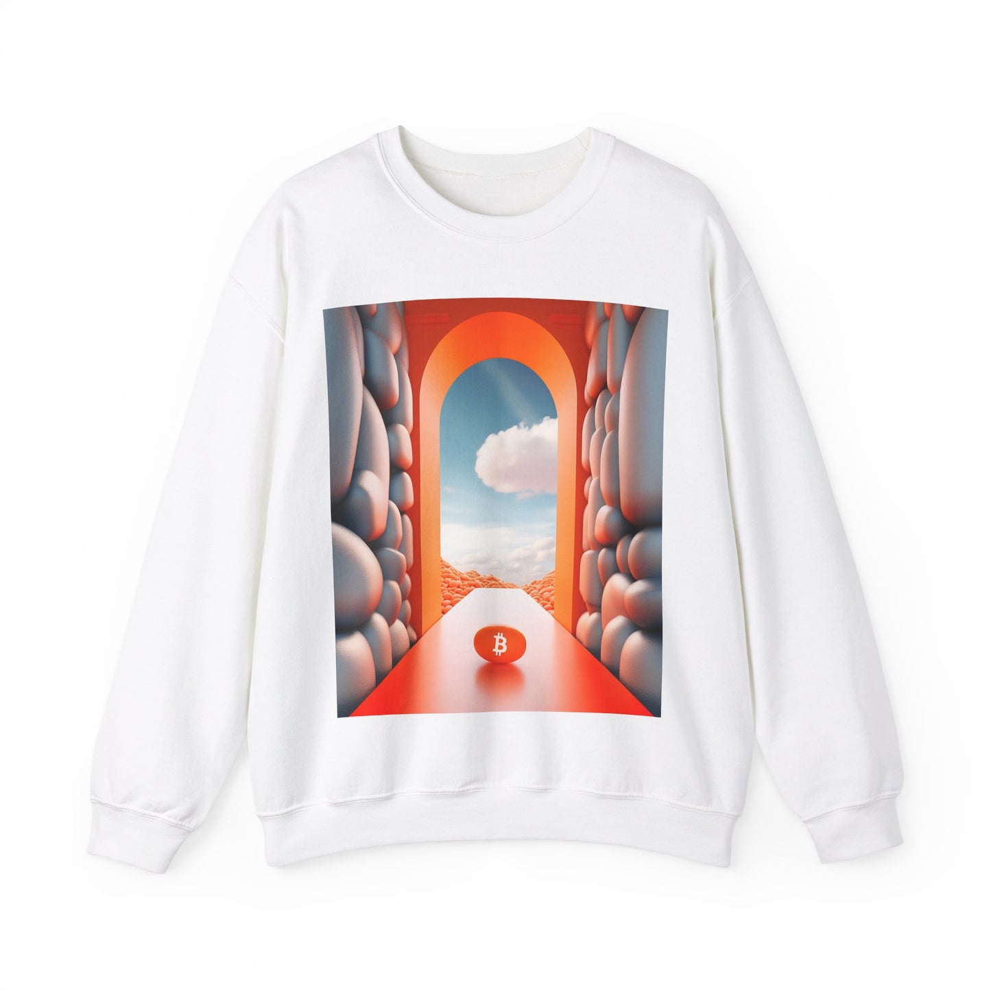Orange Pill Archway Sweater