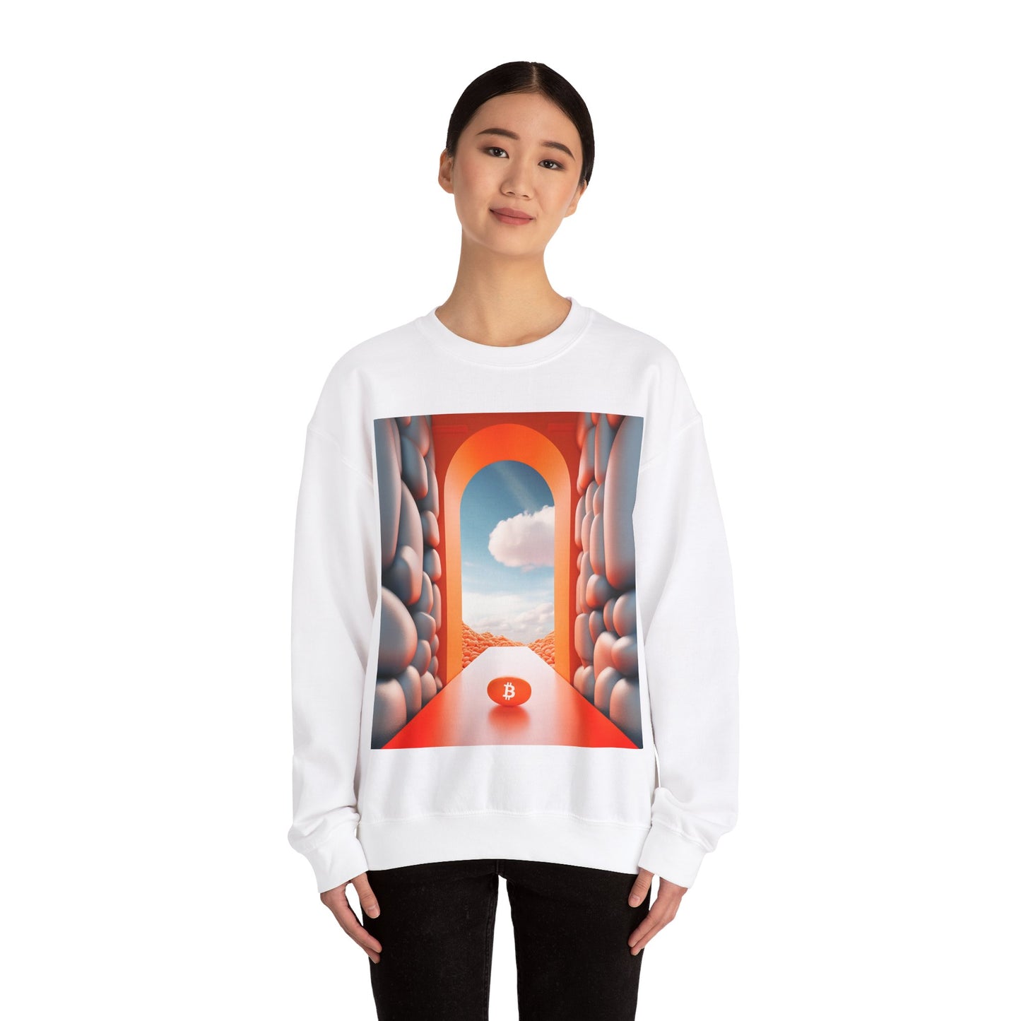 Orange Pill Archway Sweater