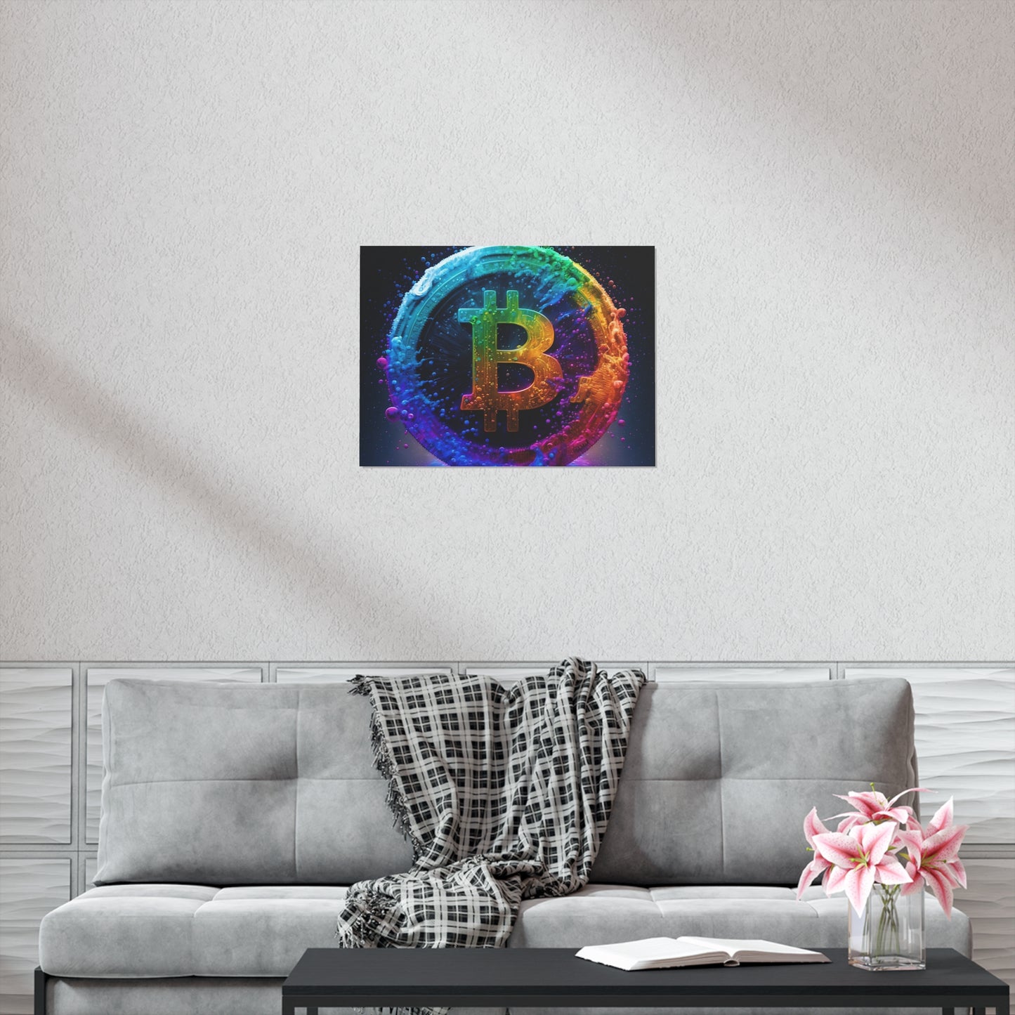 21 Million Colors of Bitcoin Poster