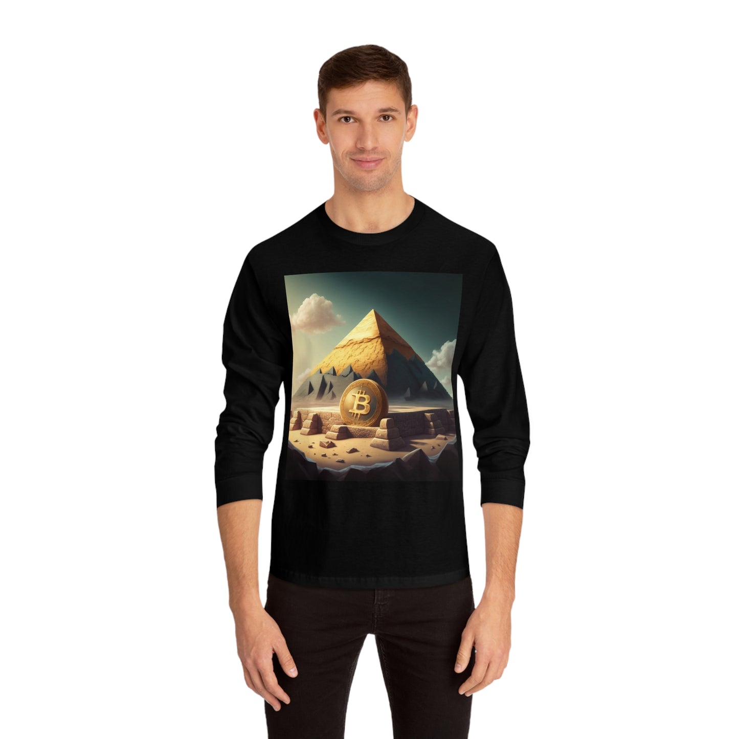 Bitcoin Pyramid Long Sleeve