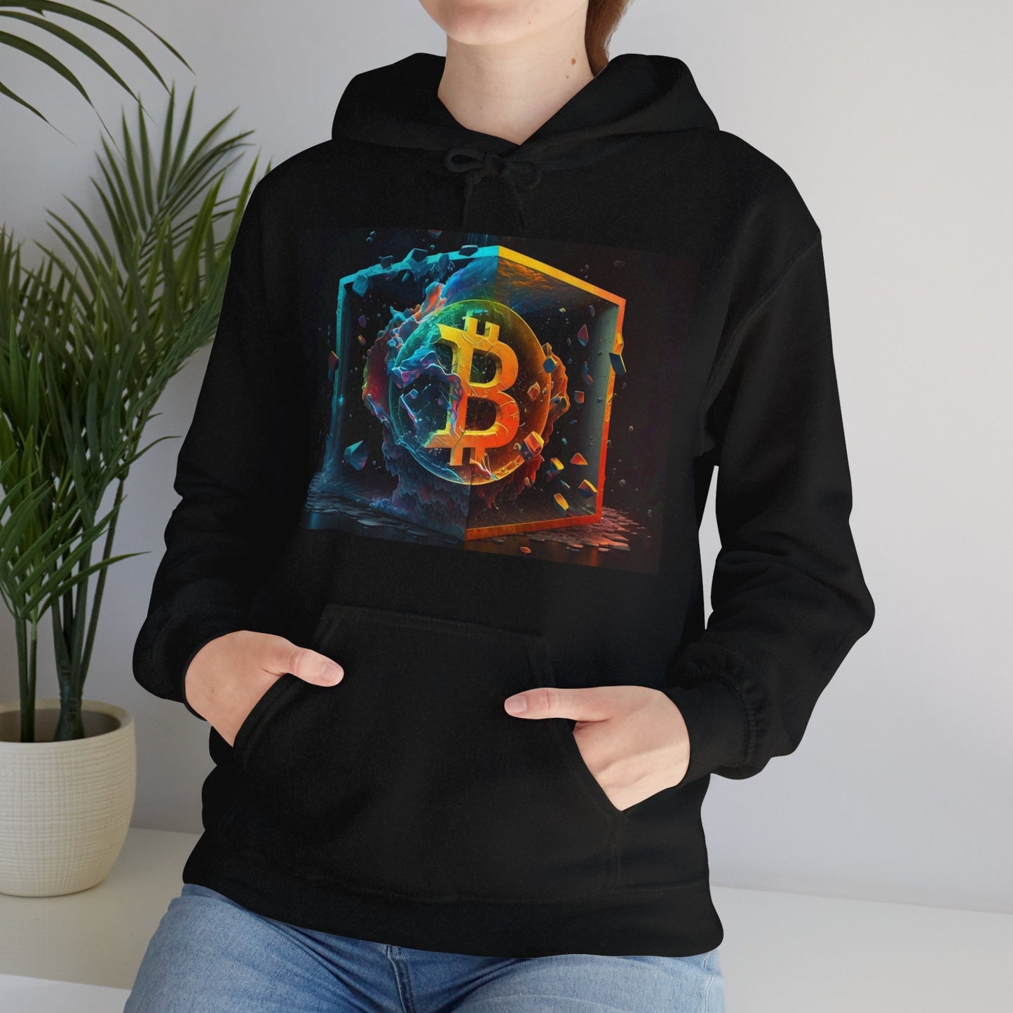 Bitcoin Tesseract Hoodie