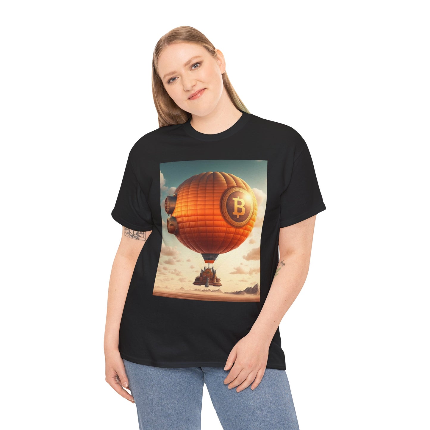 Bitcoin Rigid Airship Tshirt
