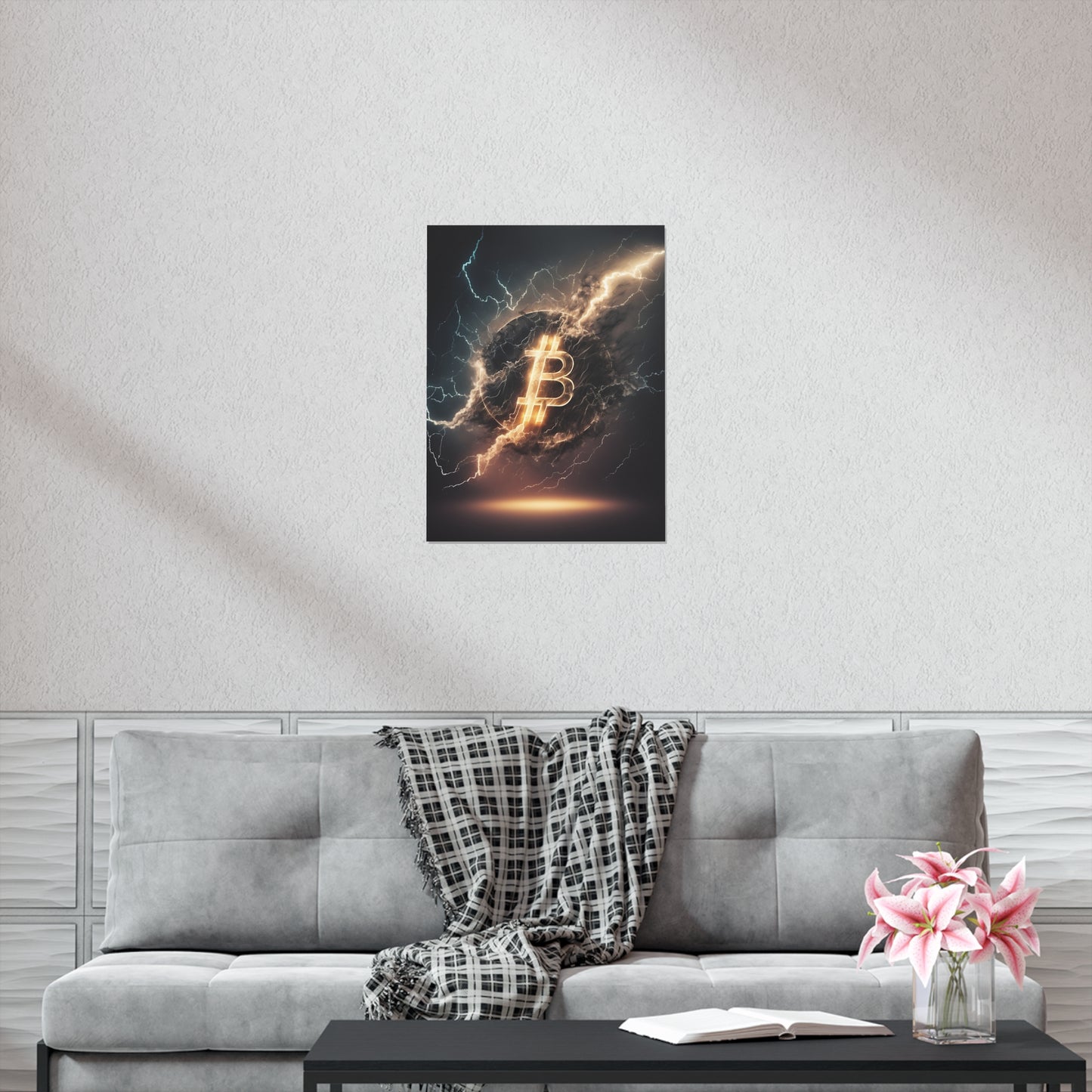 Bitcoin Lightning Poster