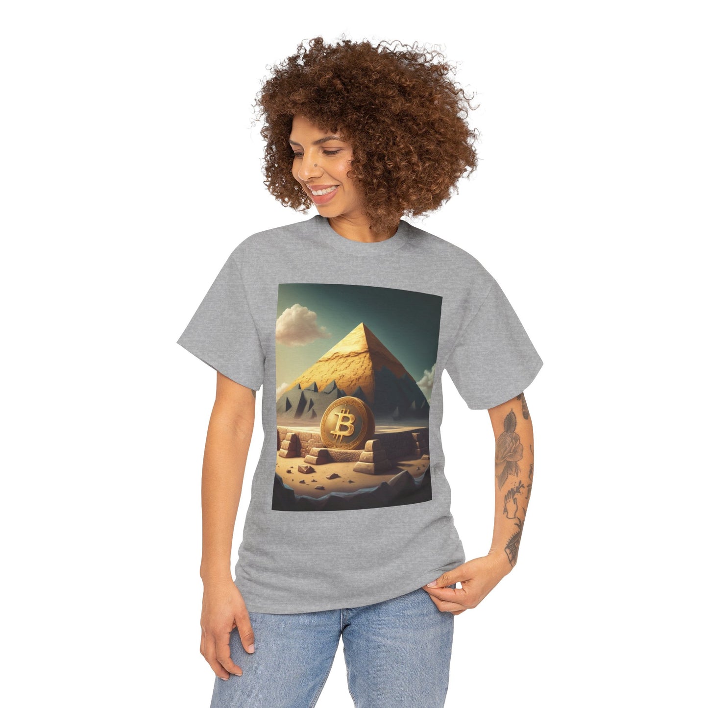 Bitcoin Pyramid Tshirt