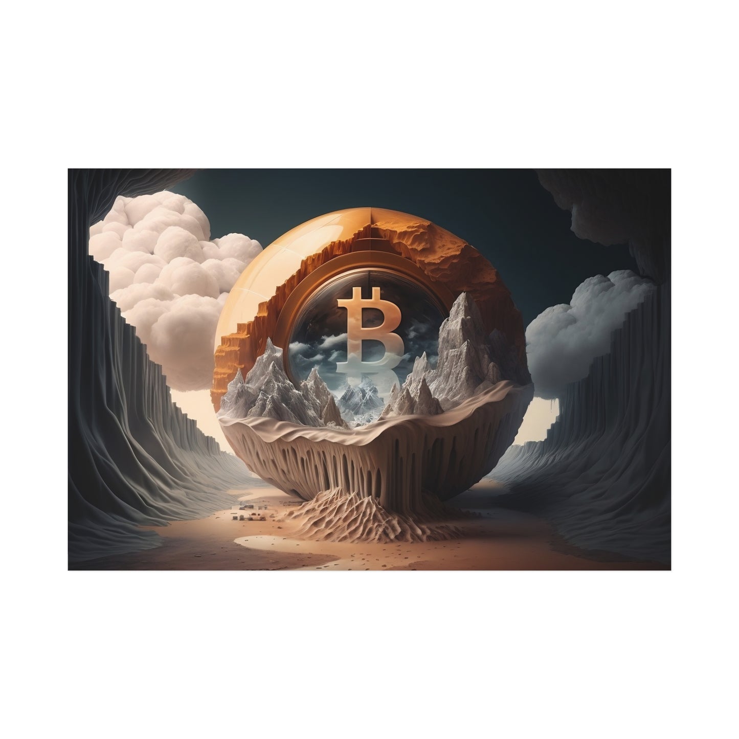 4th Orb of Bitcoin Poster