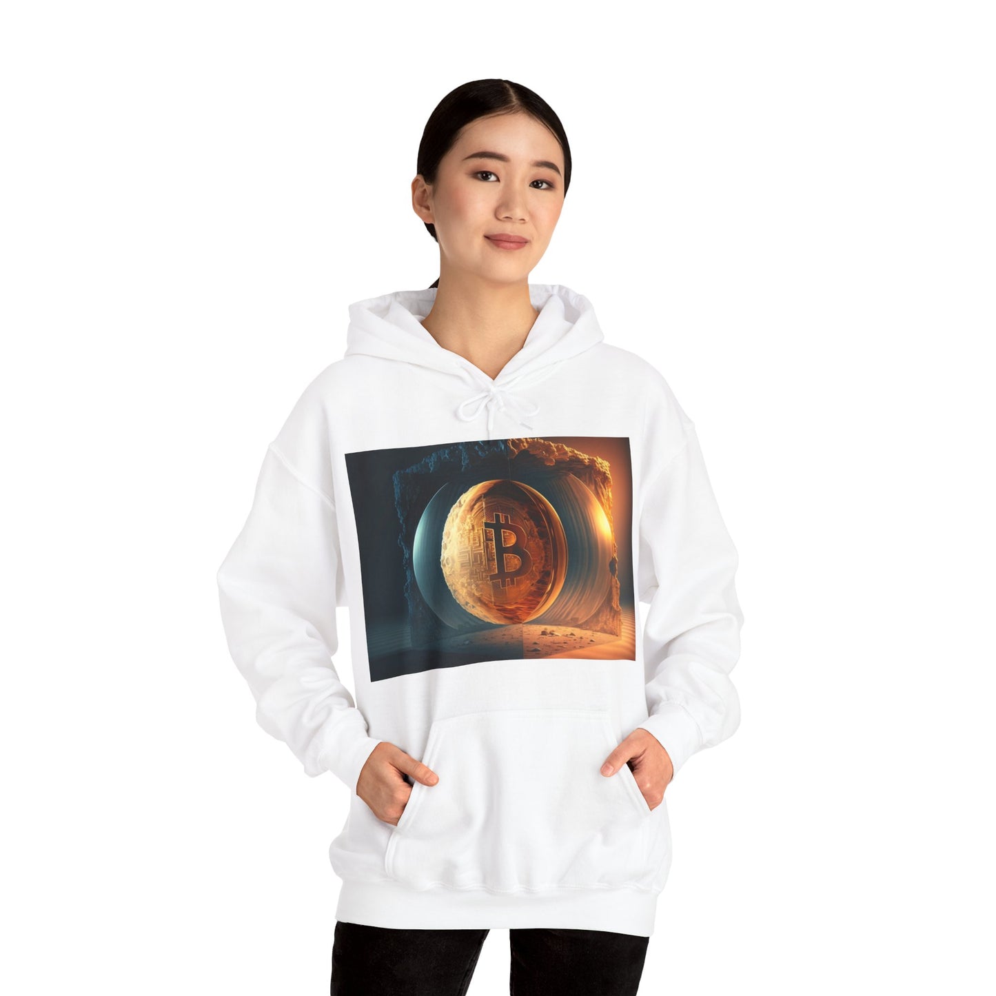 4th Dimension of Bitcoin Hoodie