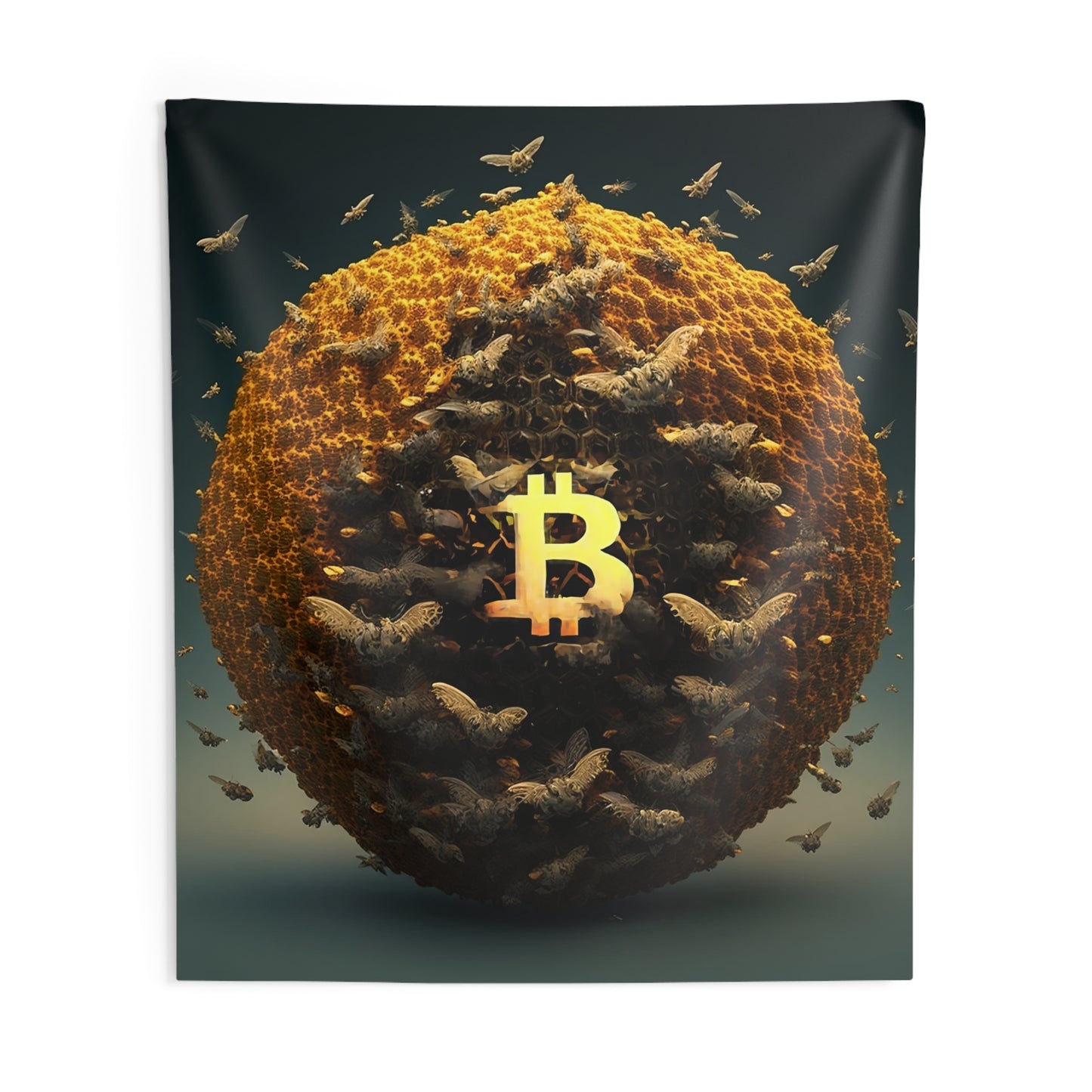 Cyber Hornets Wall Tapestry