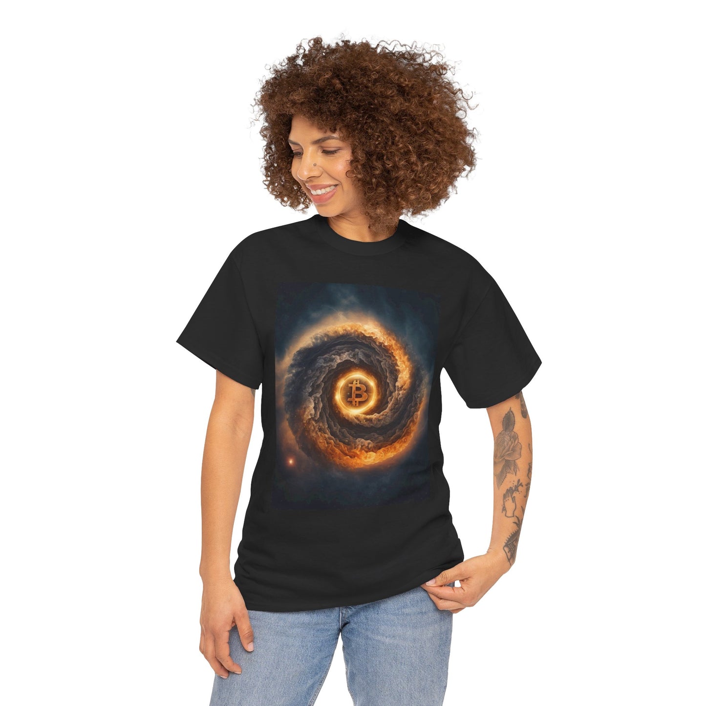 Bitcoin Galaxy Tshirt