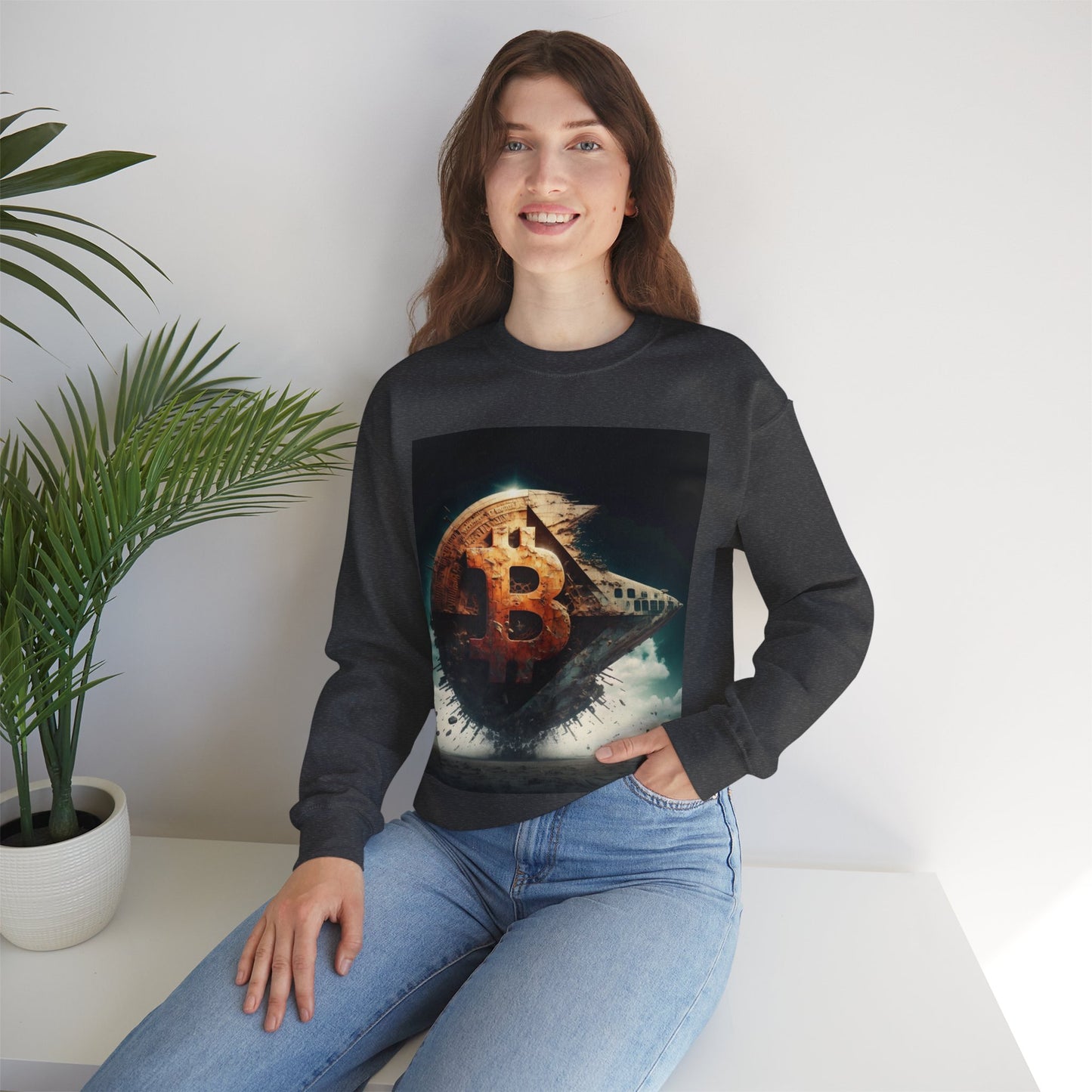Bitcoin Starship Sweater