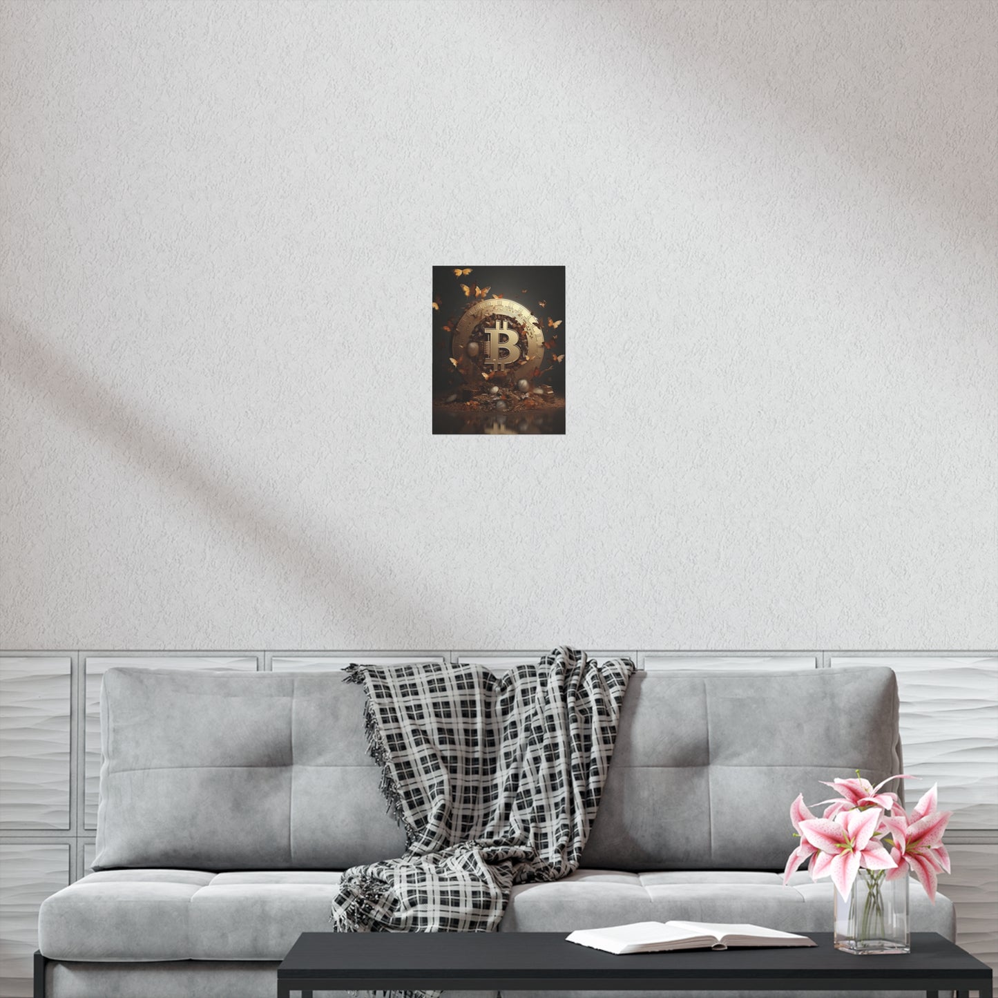 Bitcoin Metamorphosis Poster