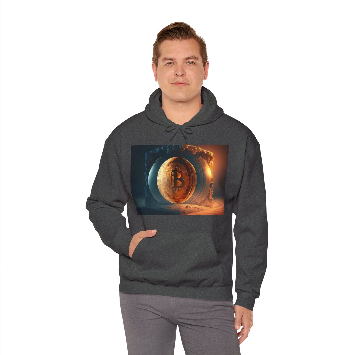 4th Dimension of Bitcoin Hoodie