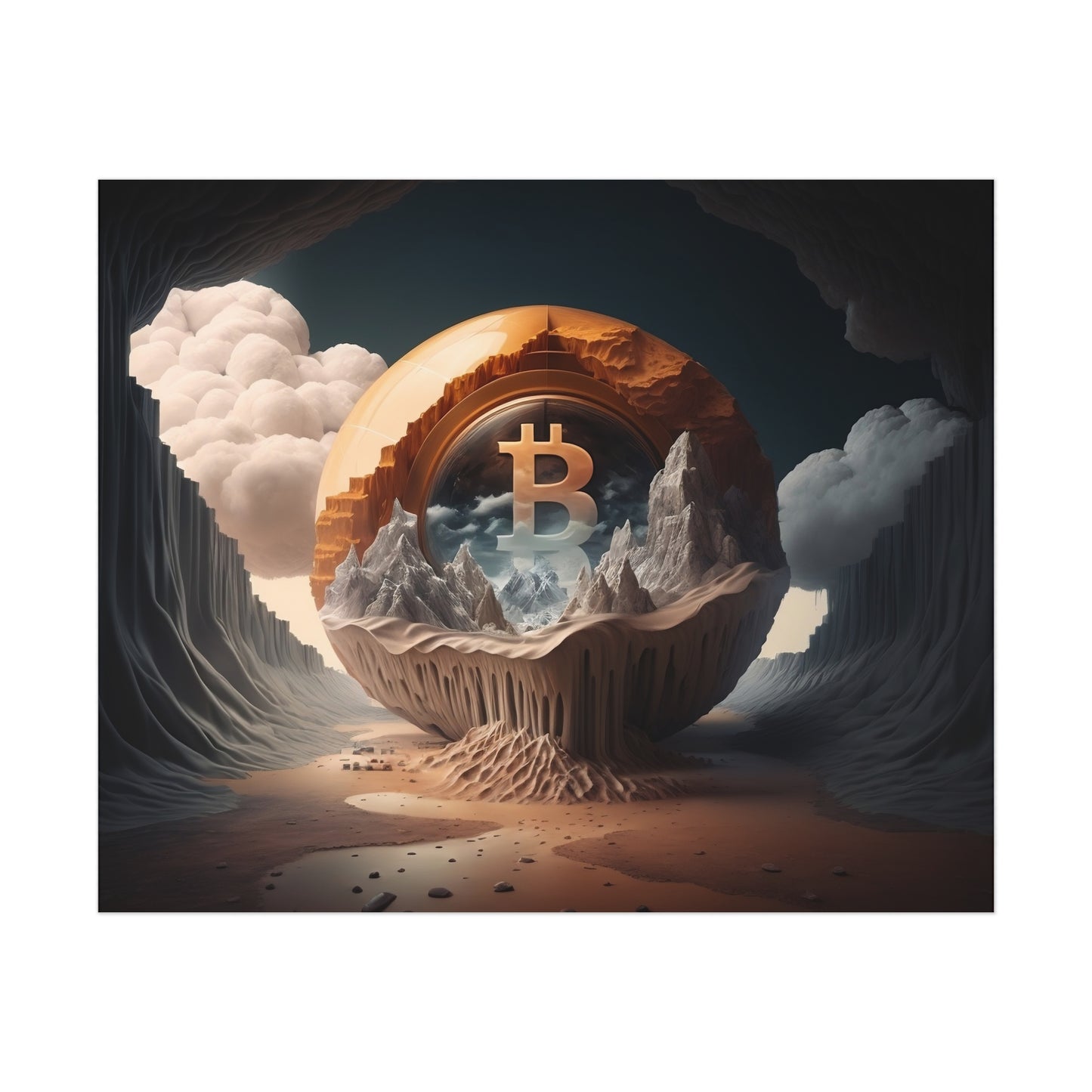 4th Orb of Bitcoin Poster