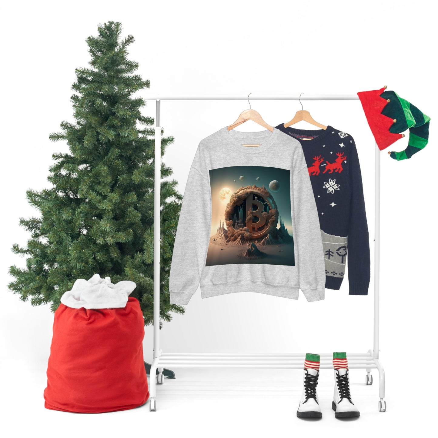 4th Globe of Bitcoin Sweater