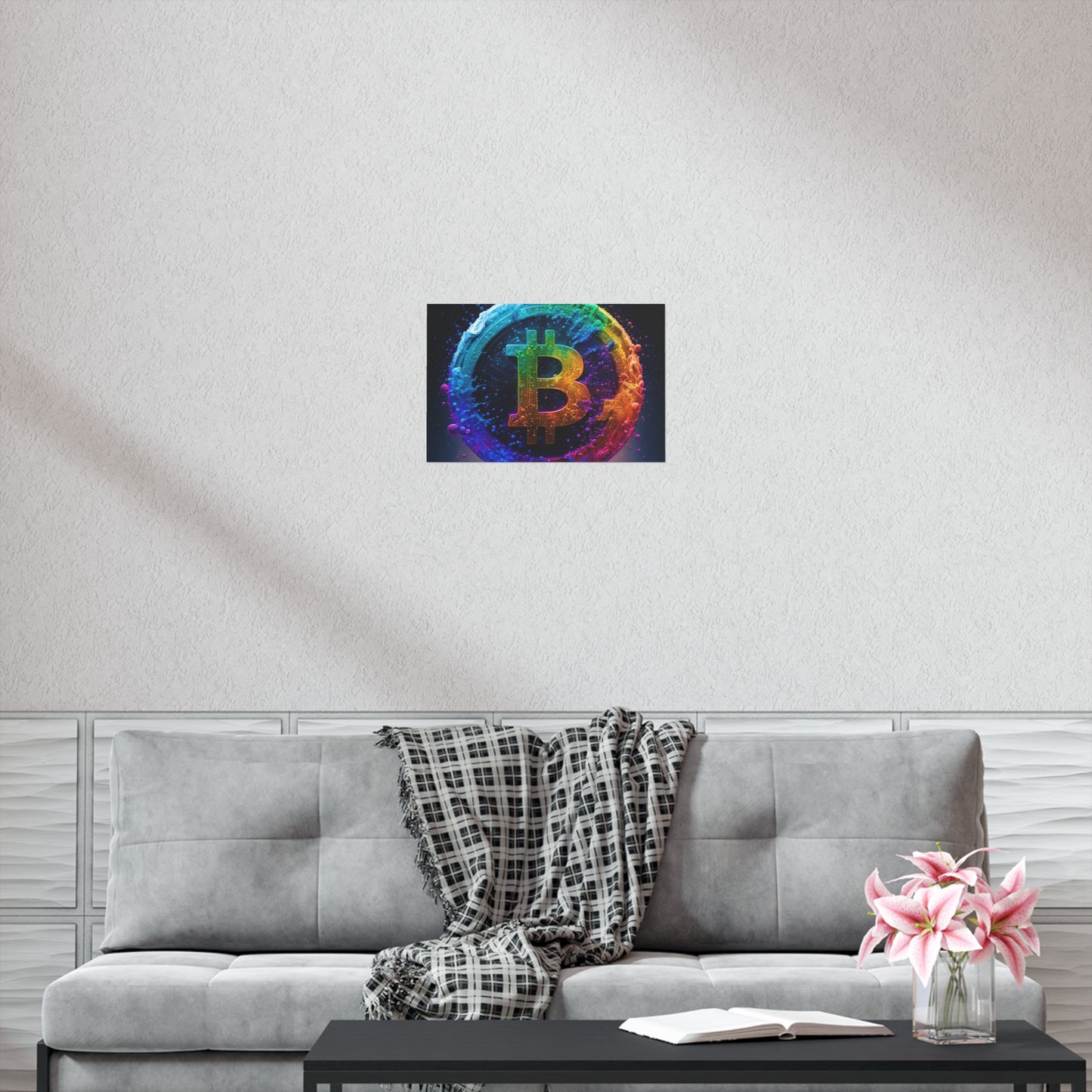21 Million Colors of Bitcoin Poster