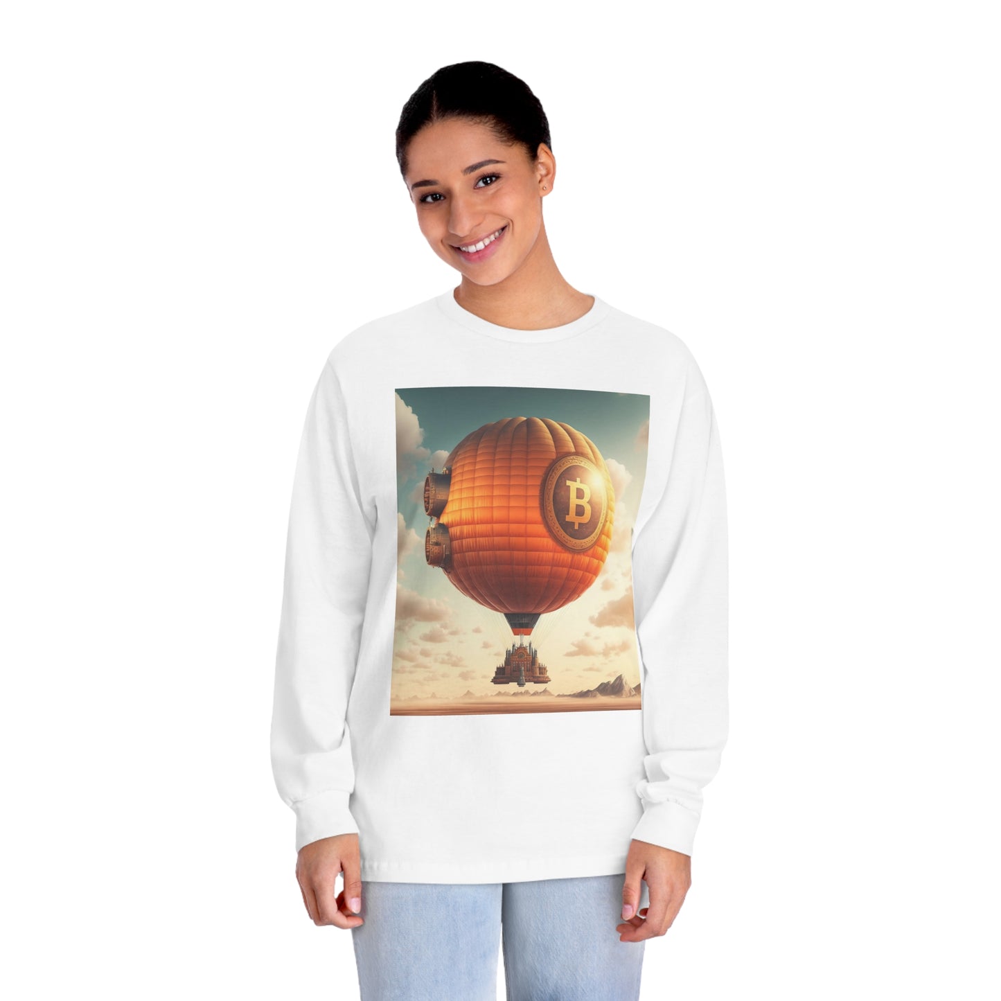 Bitcoin Rigid Airship Long Sleeve