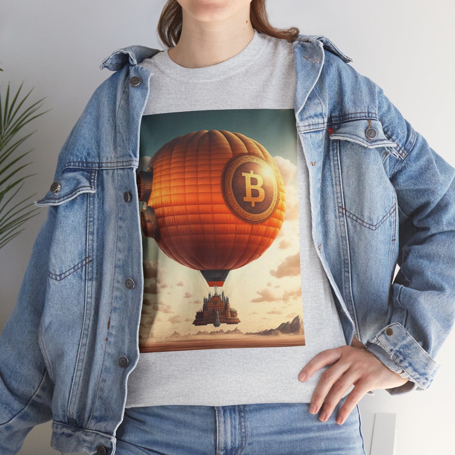 Bitcoin Rigid Airship Tshirt