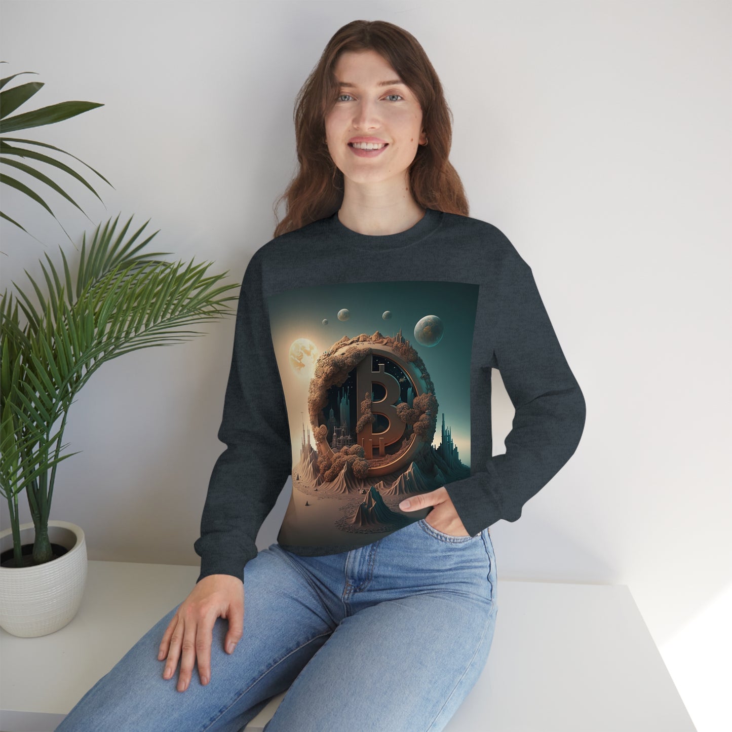 4th Globe of Bitcoin Sweater