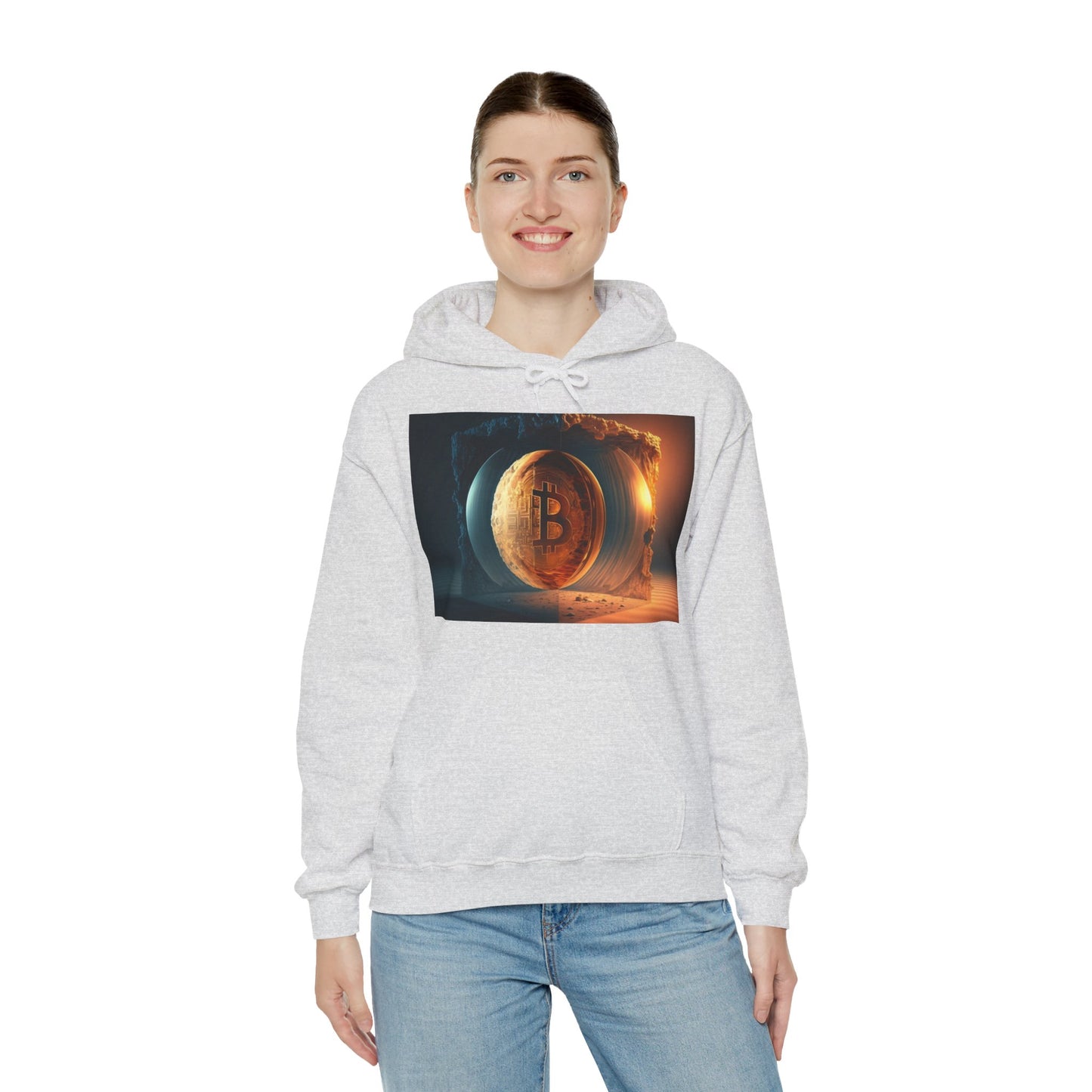 4th Dimension of Bitcoin Hoodie
