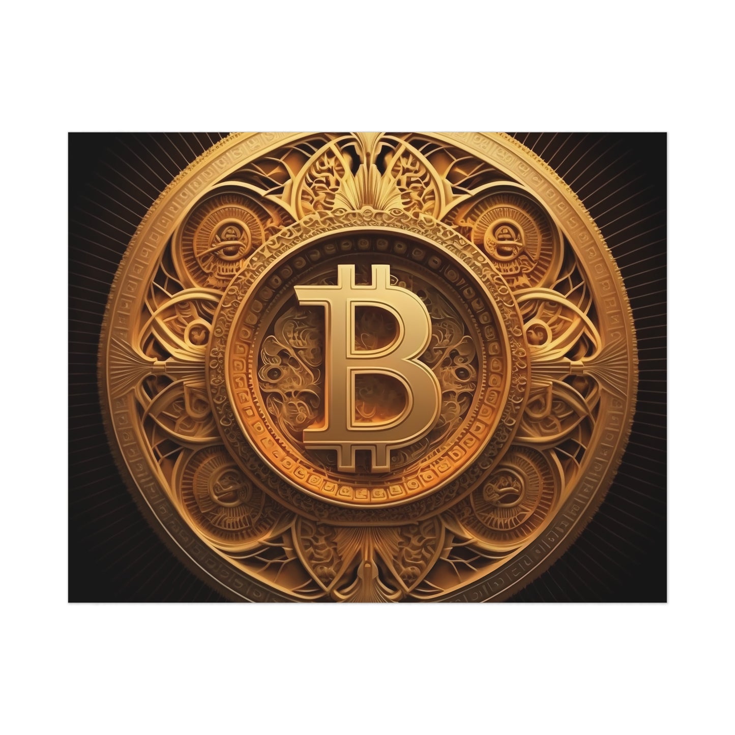 Bitcoin Shrine Poster