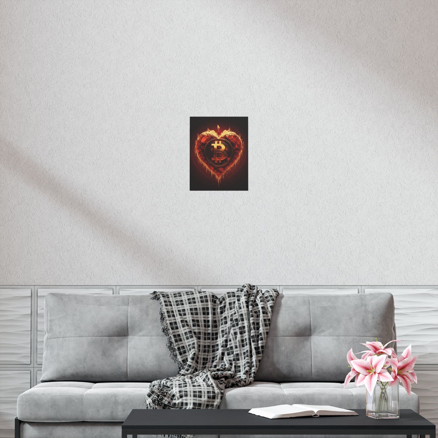 Love Bitcoin Poster