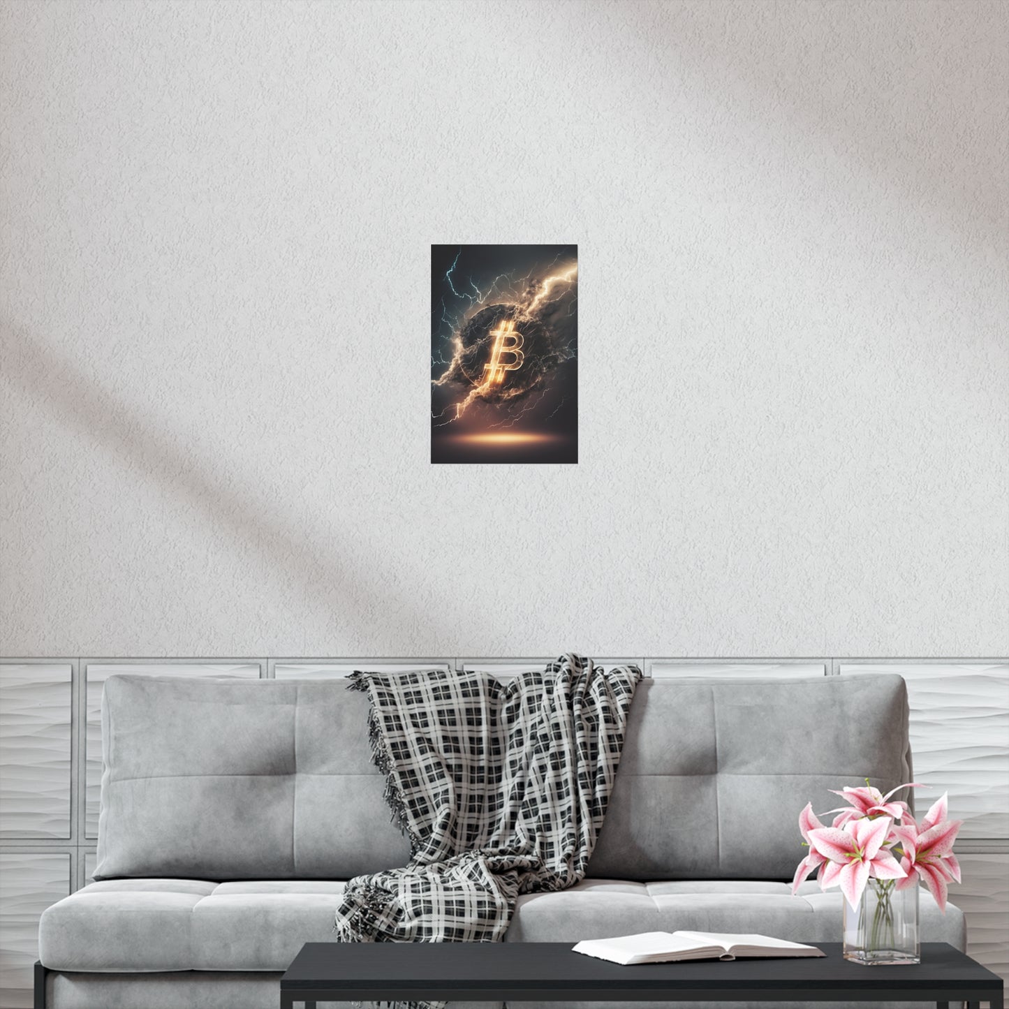 Bitcoin Lightning Poster