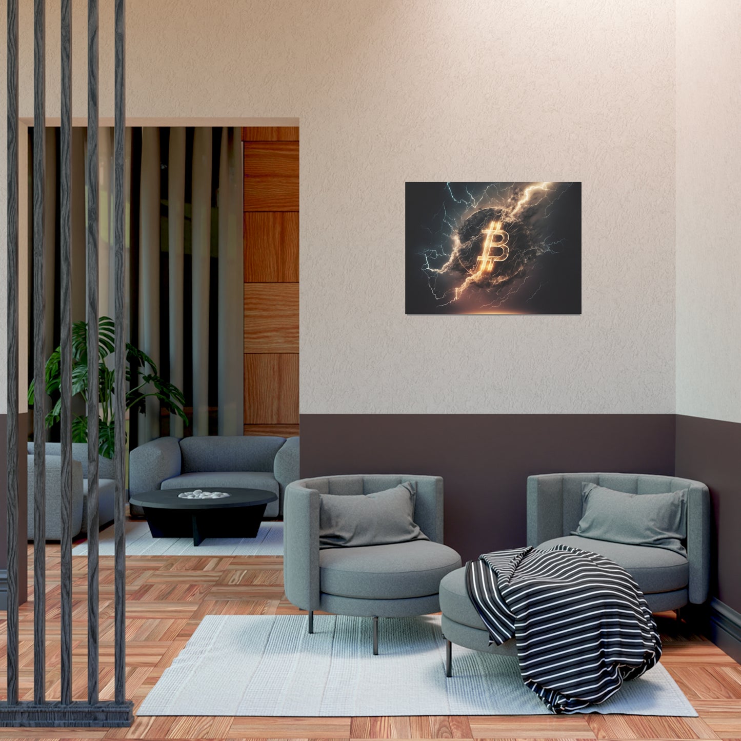 Bitcoin Lightning Poster