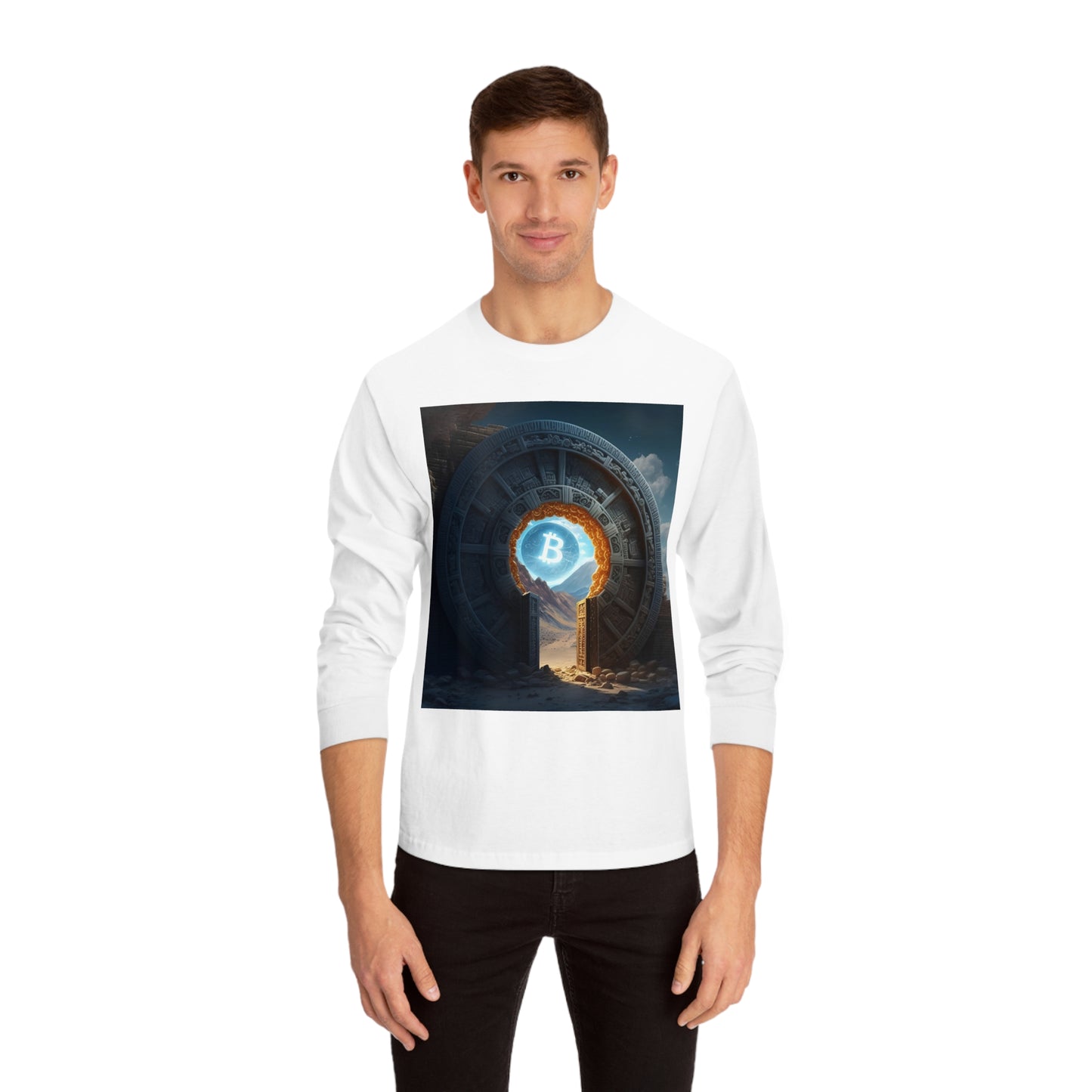 Bitcoin Stargate Long Sleeve Shirt